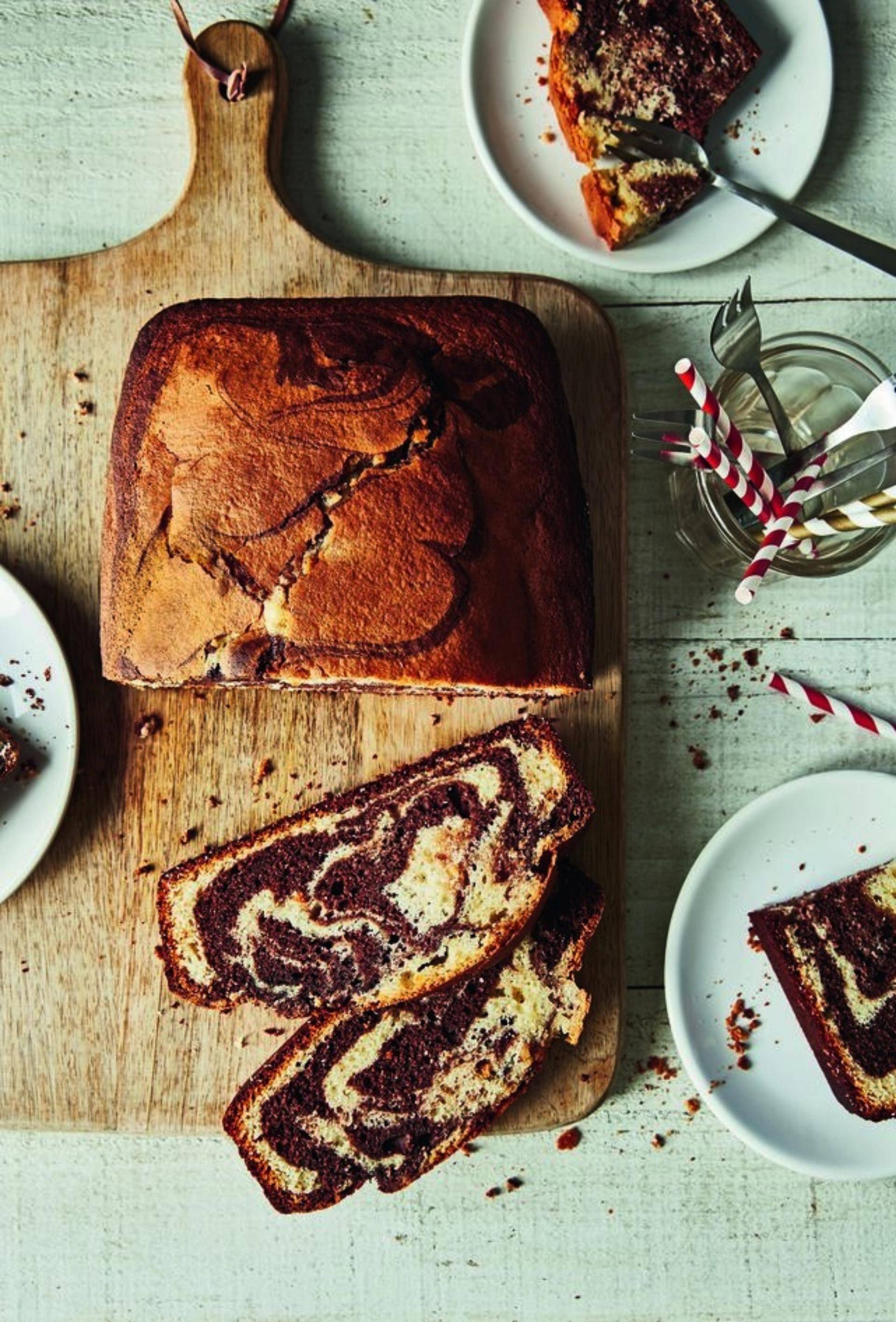 Marbré chocolat vanille - Recette BAKE PARTNER | Moulinex