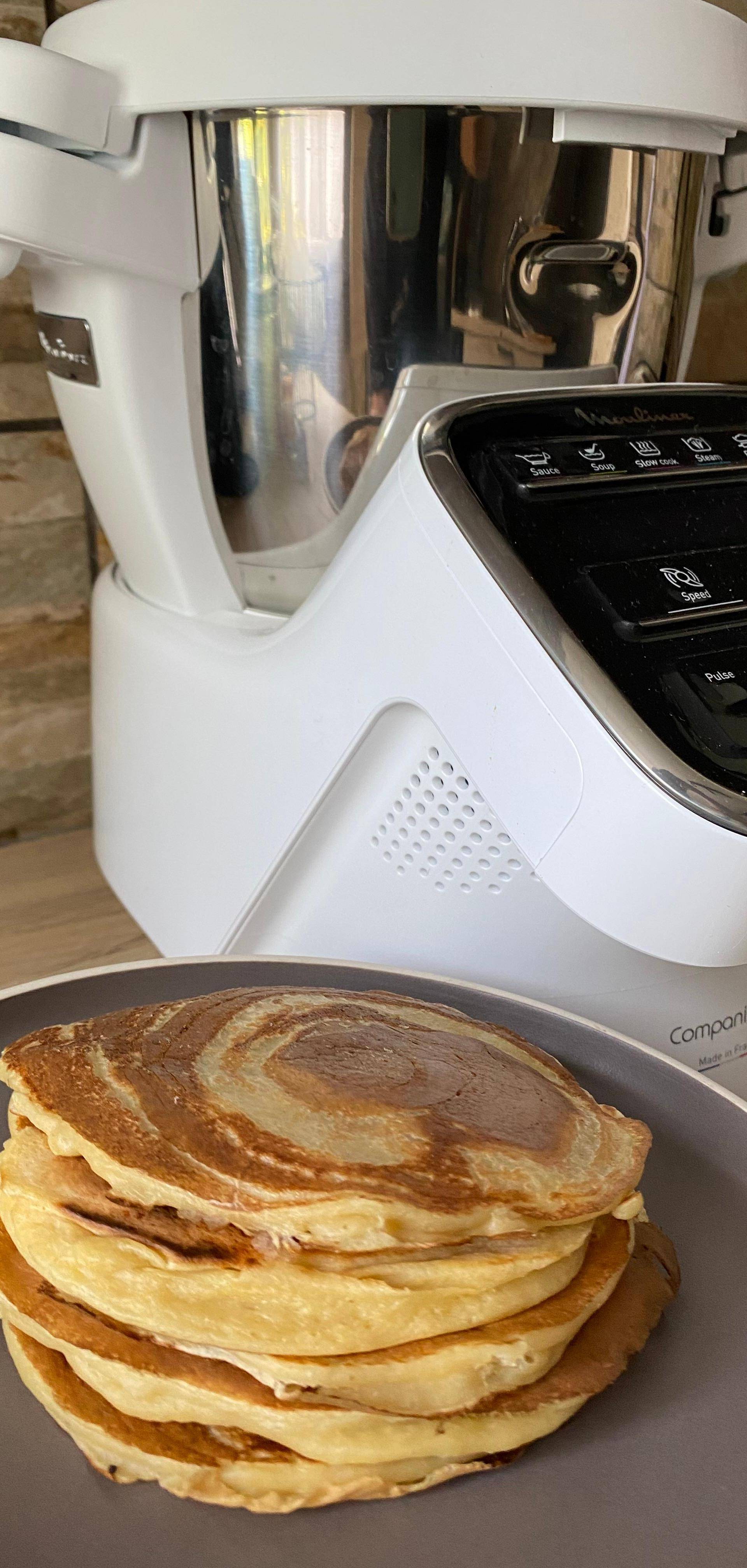 Pancakes sans œufs - Recette Perfectmix + | Moulinex