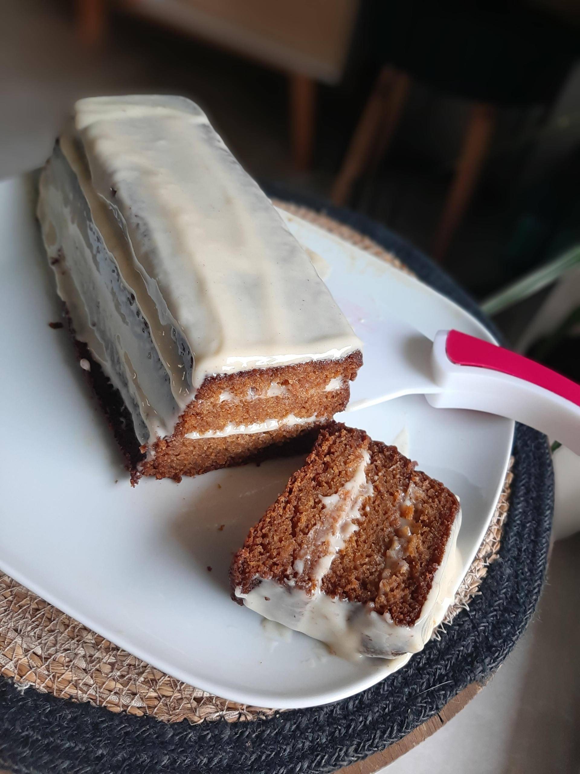 Carrot cake, glaçage au sirop d'érable - Recette Companion XL | Moulinex