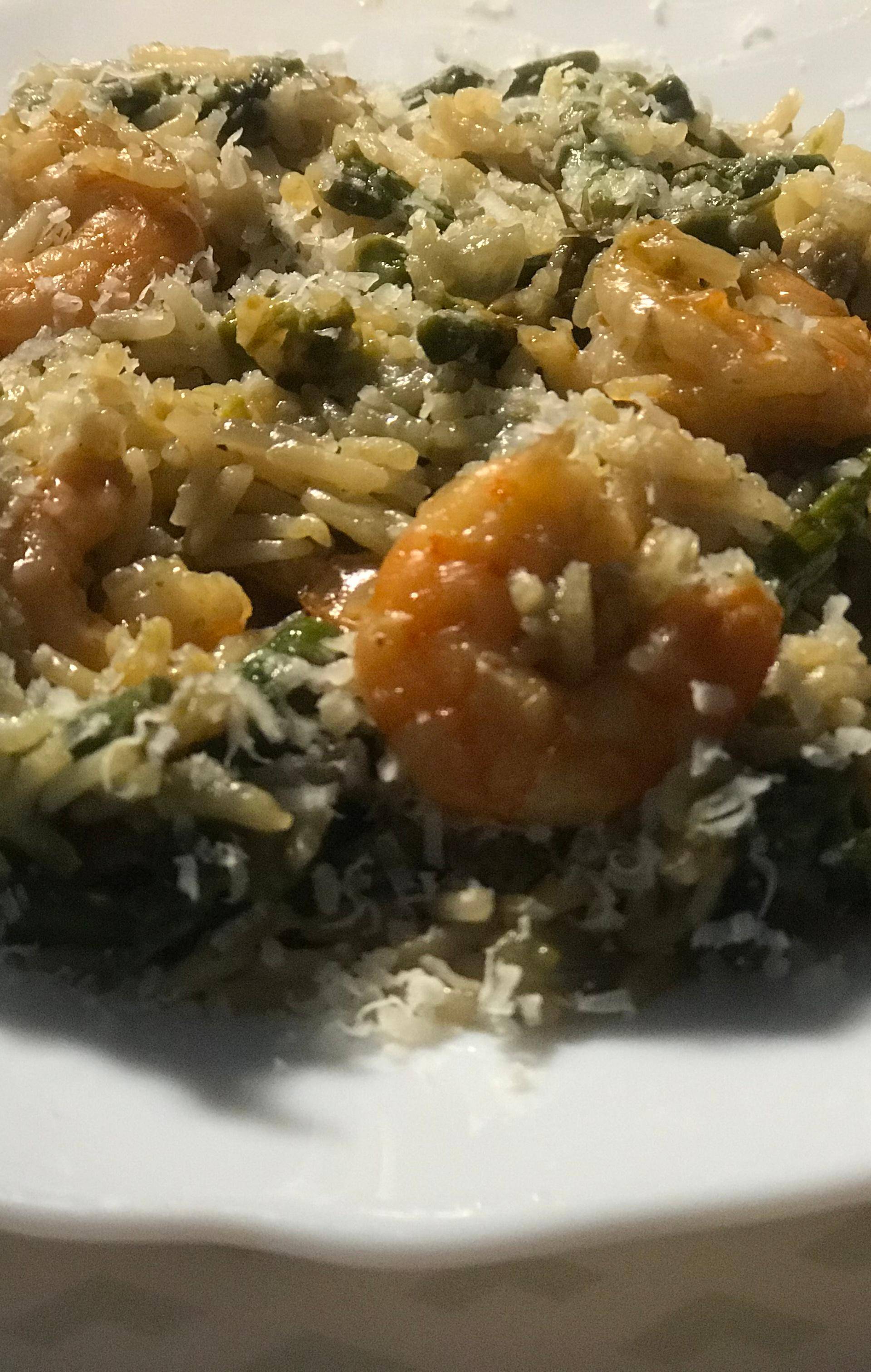 Risotto crevettes asperges - Recette Companion Connect XL | Moulinex