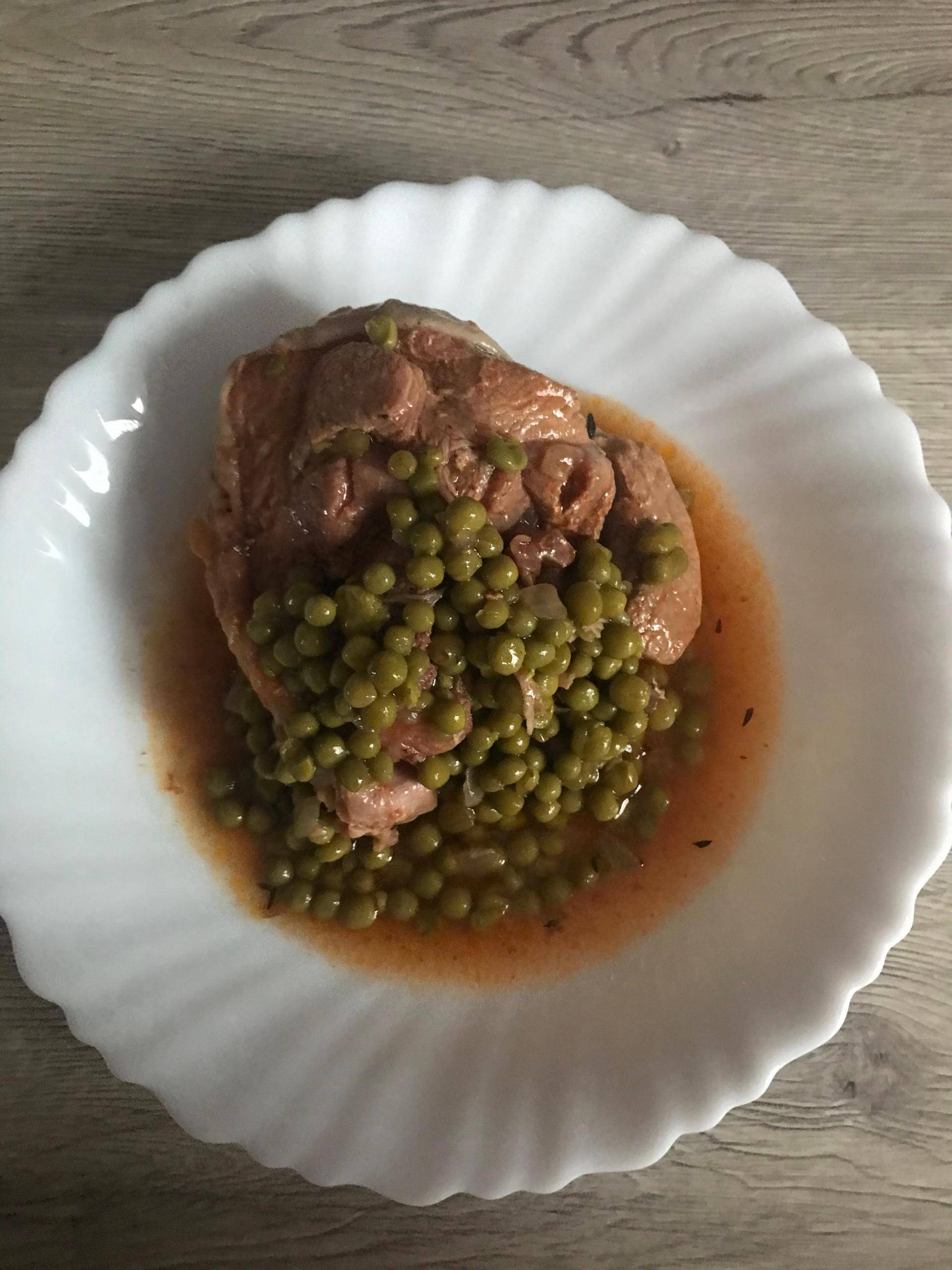 Osso bucco de dinde aux petits pois - Recette Cookeo | Moulinex
