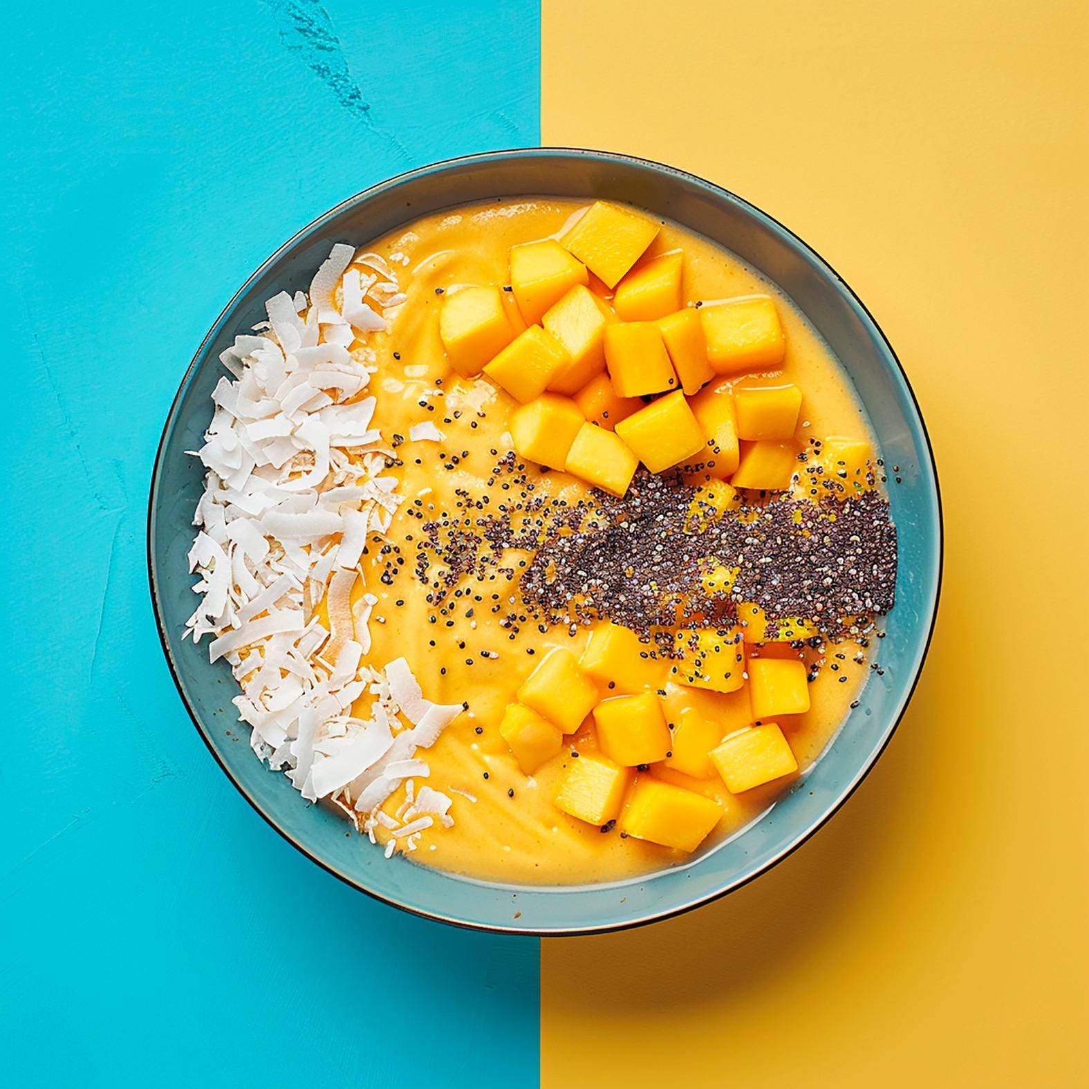 Smoothie bowl mangue - Recette Blend up | Moulinex