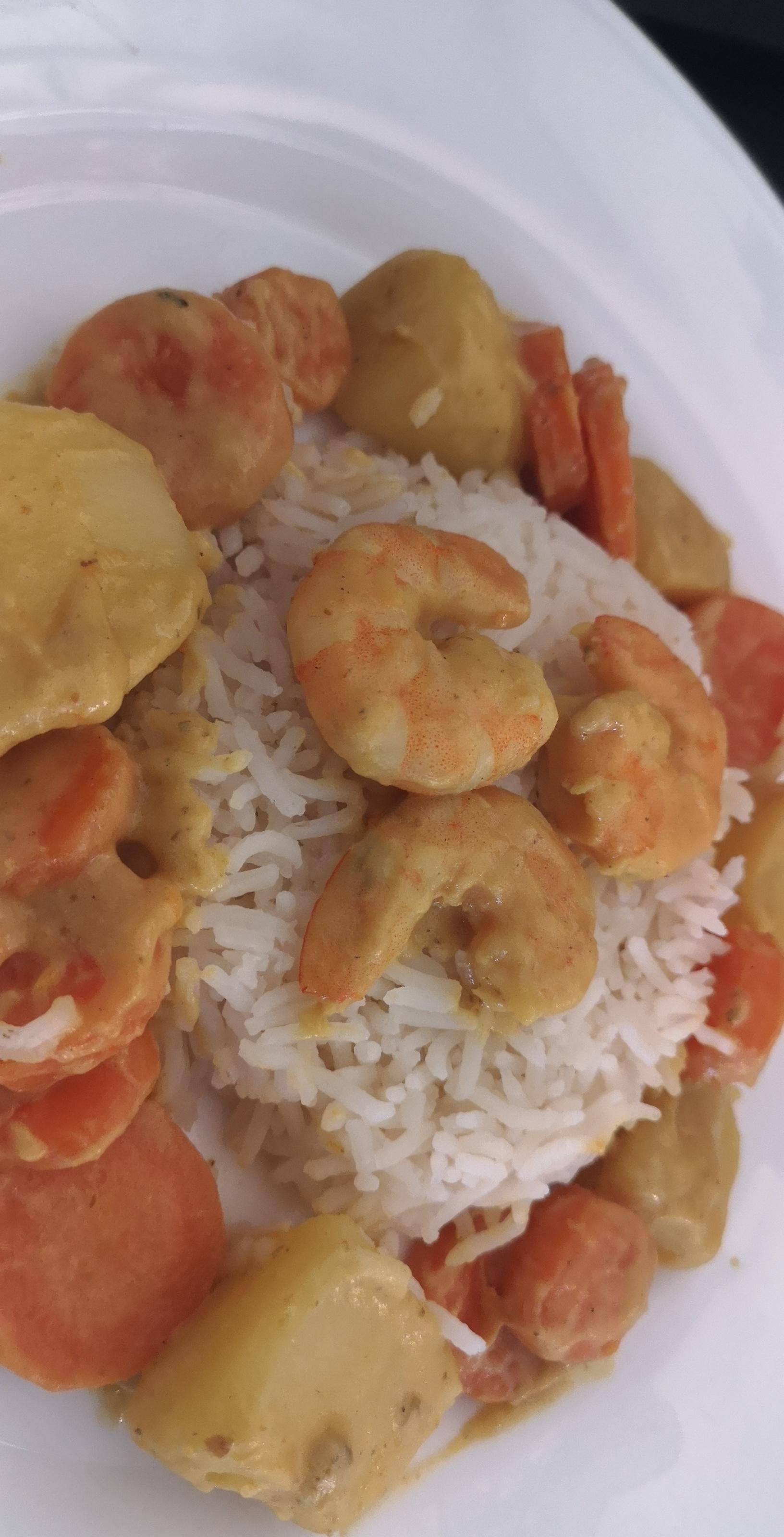Colombo de crevettes - Recette Companion | Moulinex