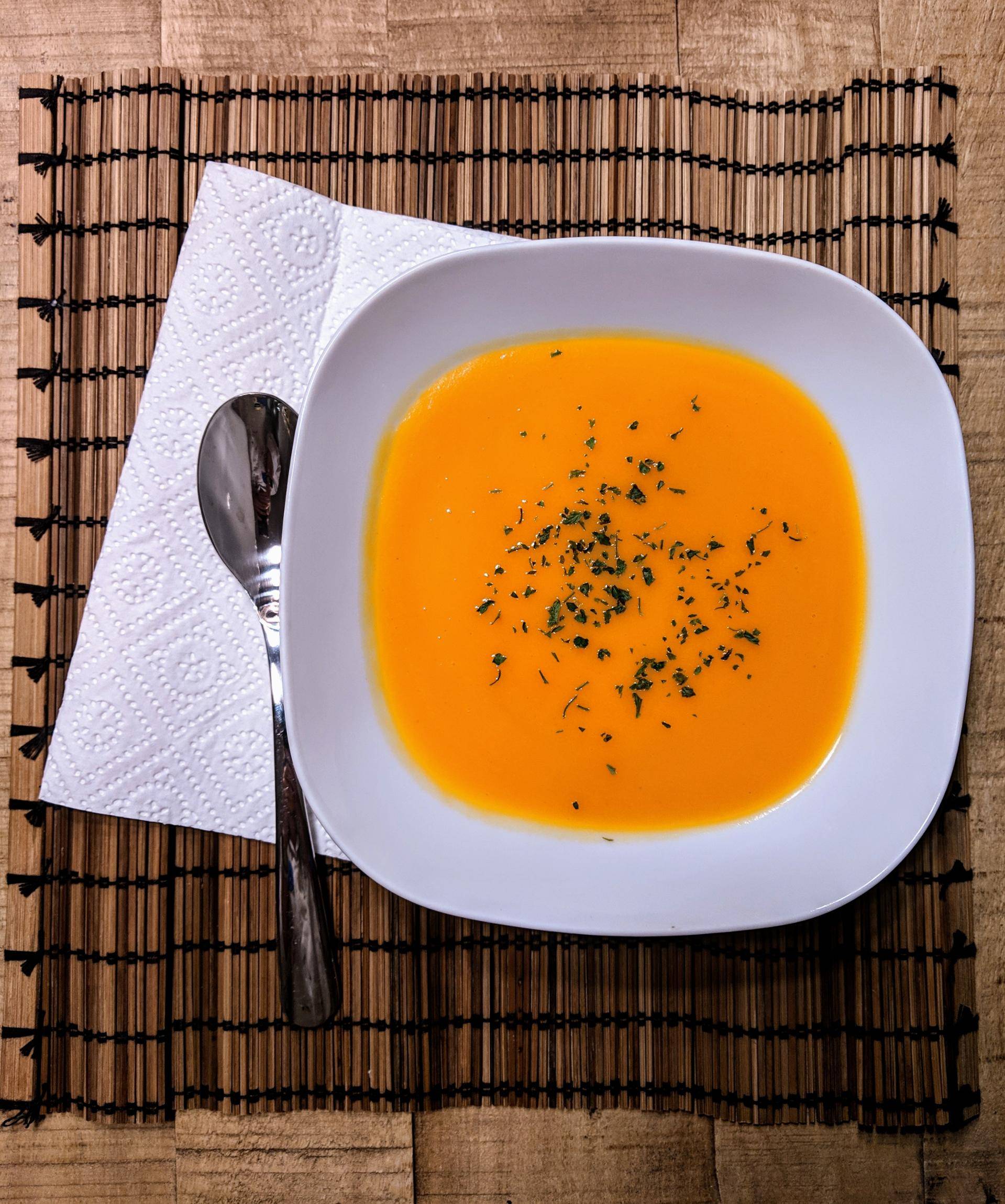 Soupe de patates douces miel et gingembre - Recette Companion Connect | Moulinex