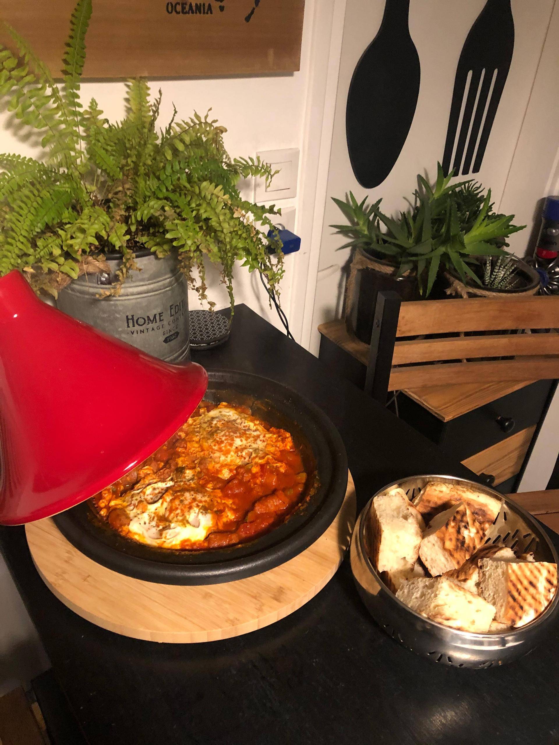 Tchaktchouka aux merguez et aux œufs 😋😋💕💕 - Recette Cookeo | Moulinex