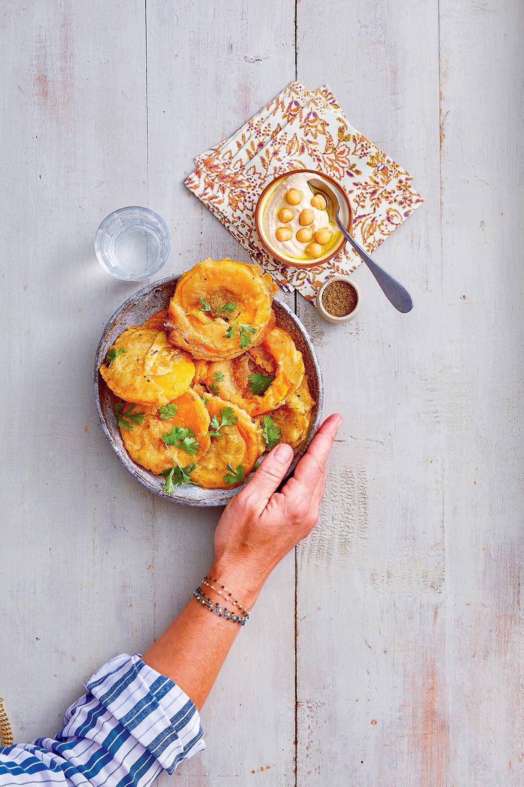 Beignets de courge butternut au cumin - Recette EASY FRY & GRILL 2 in 1 MECHANICAL | Moulinex