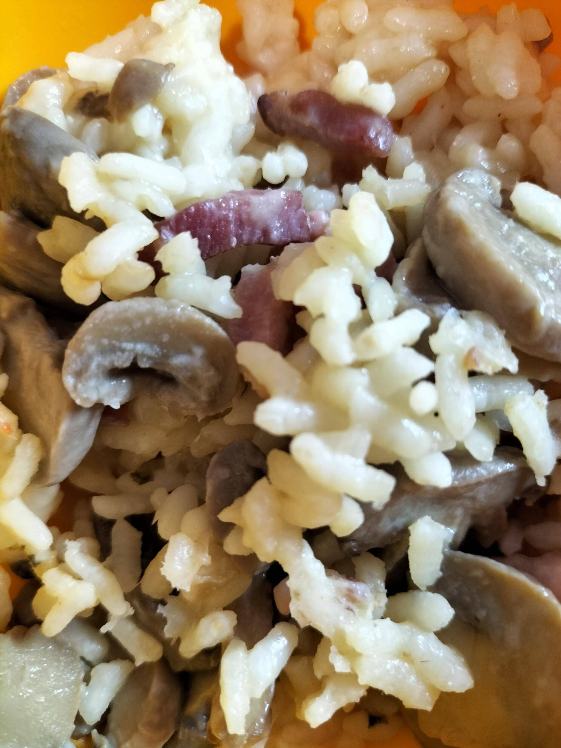 Risotto champignons lardons - Recette Cookeo | Moulinex