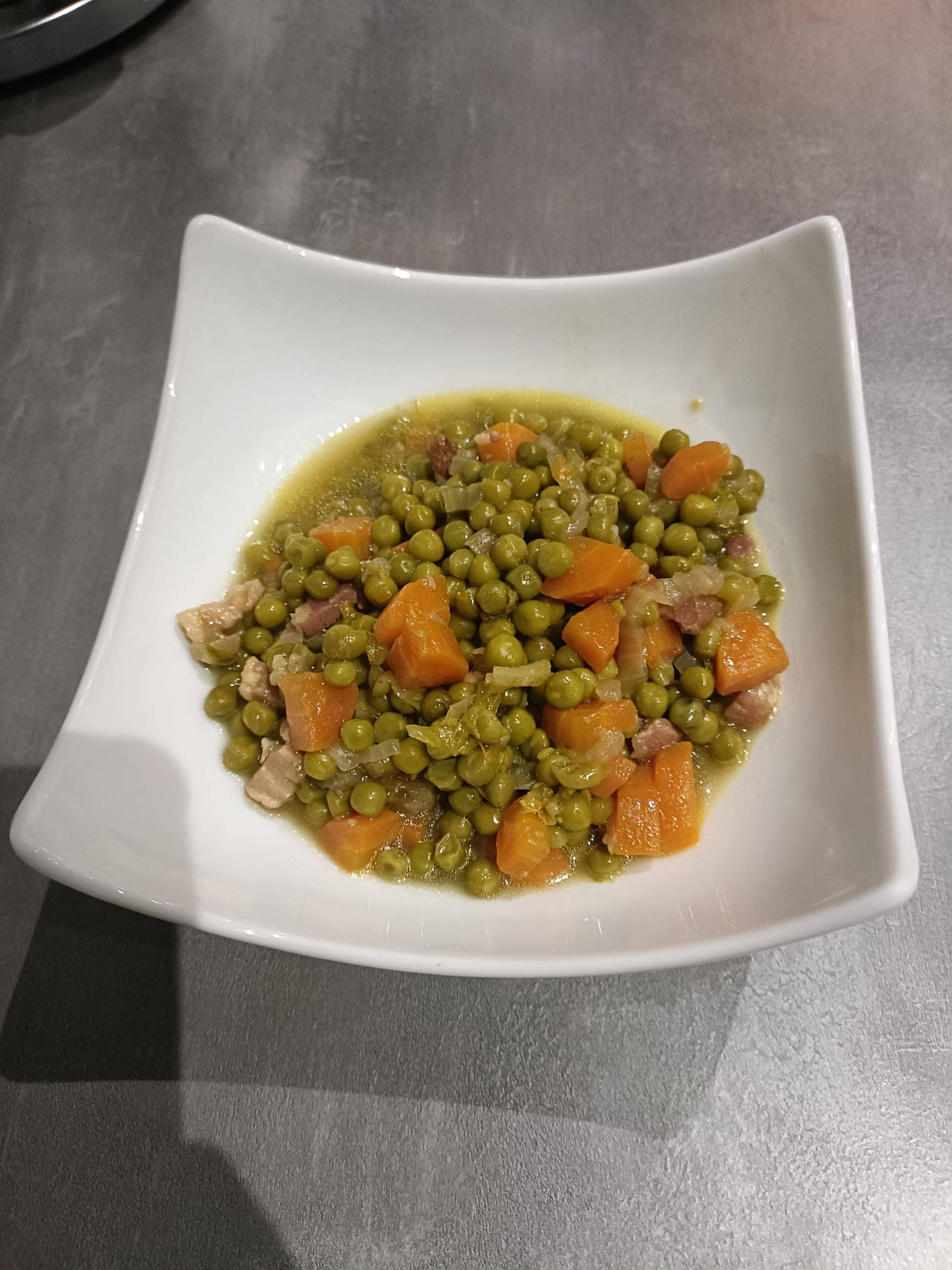 Petit pois a la francaise - Recette Cookeo | Moulinex