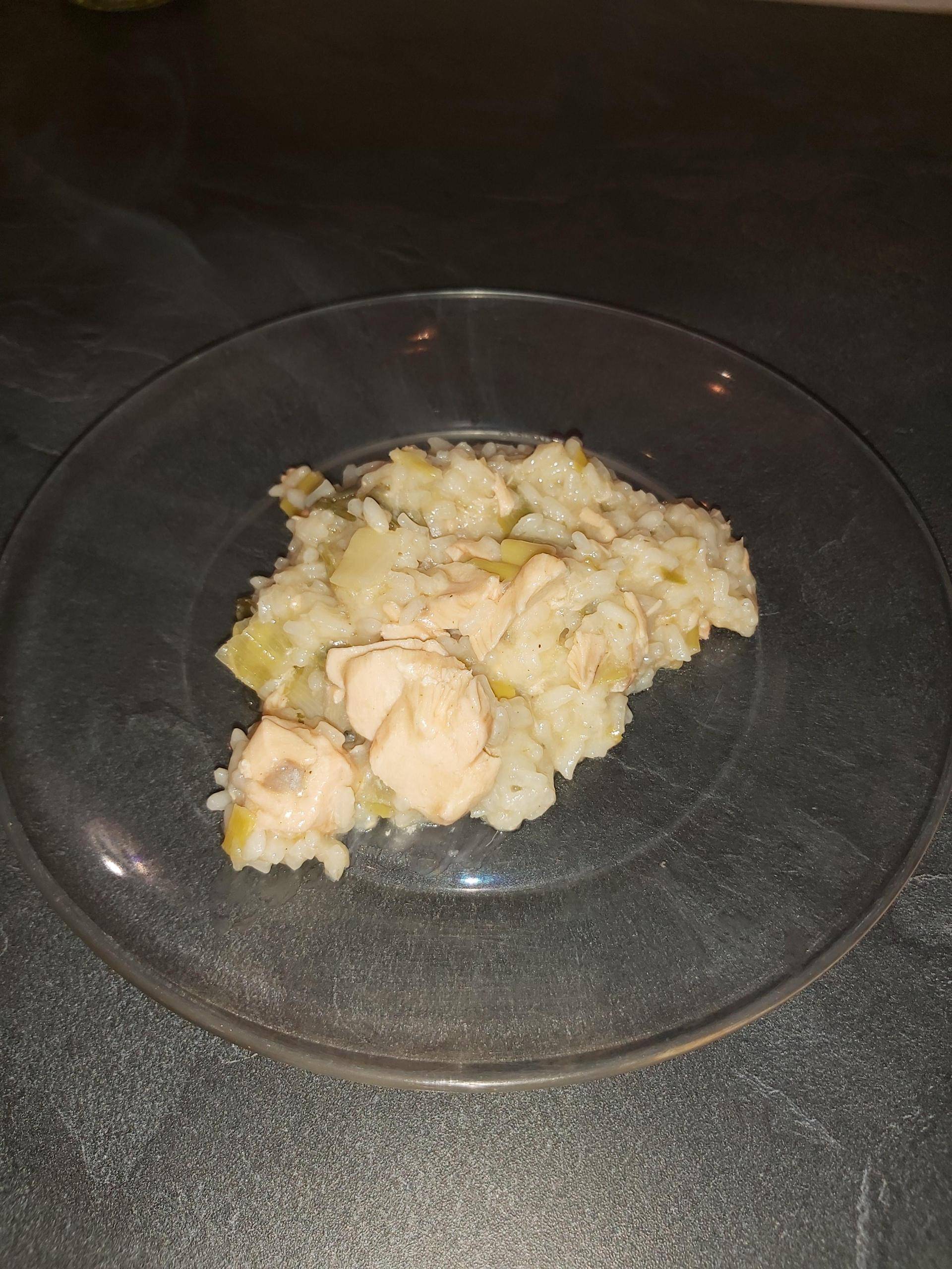 Risotto poireaux et saumon fumé - Recette Companion XL | Moulinex
