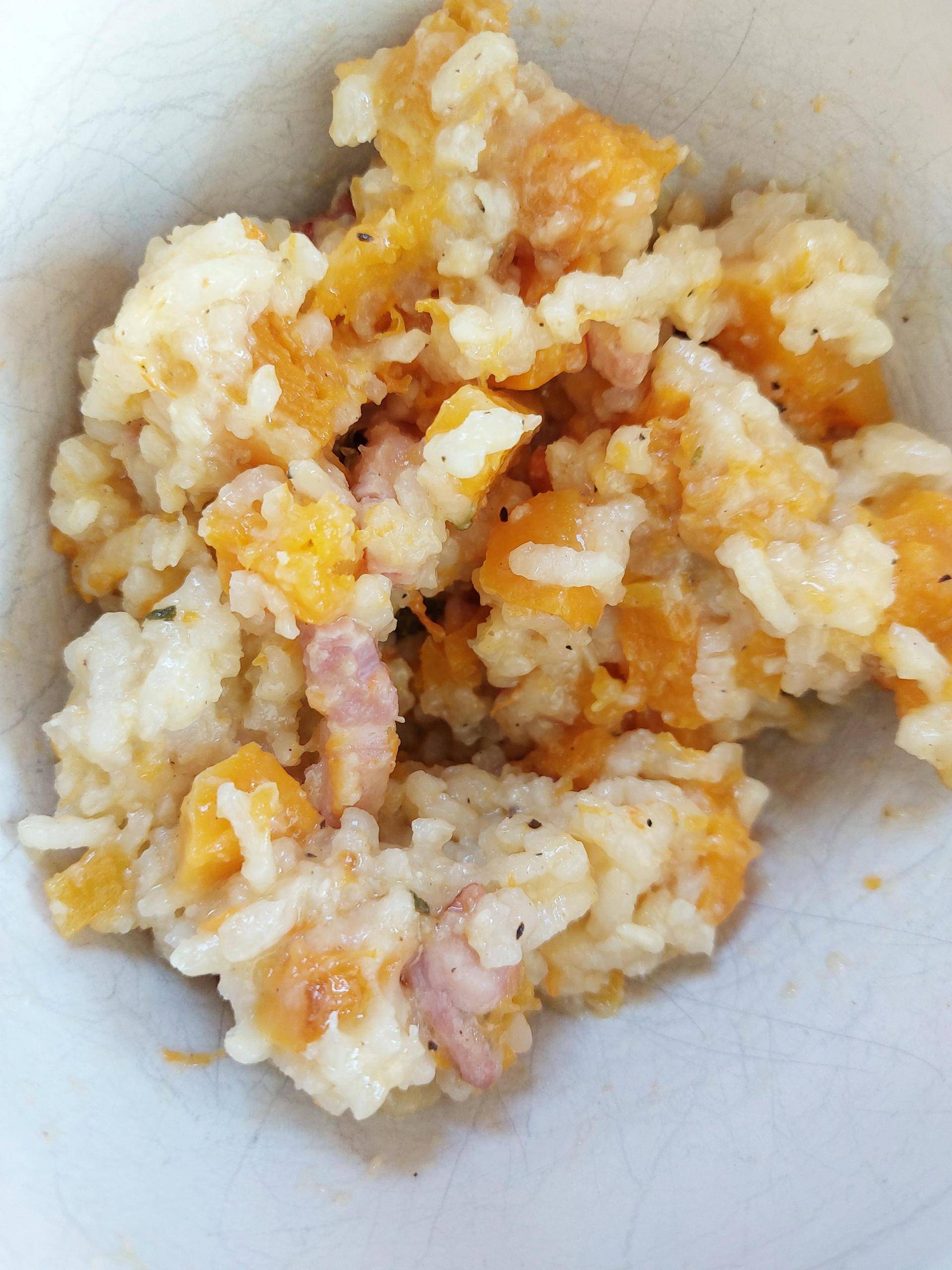Risotto butternut et lardons - Recette Companion | Moulinex