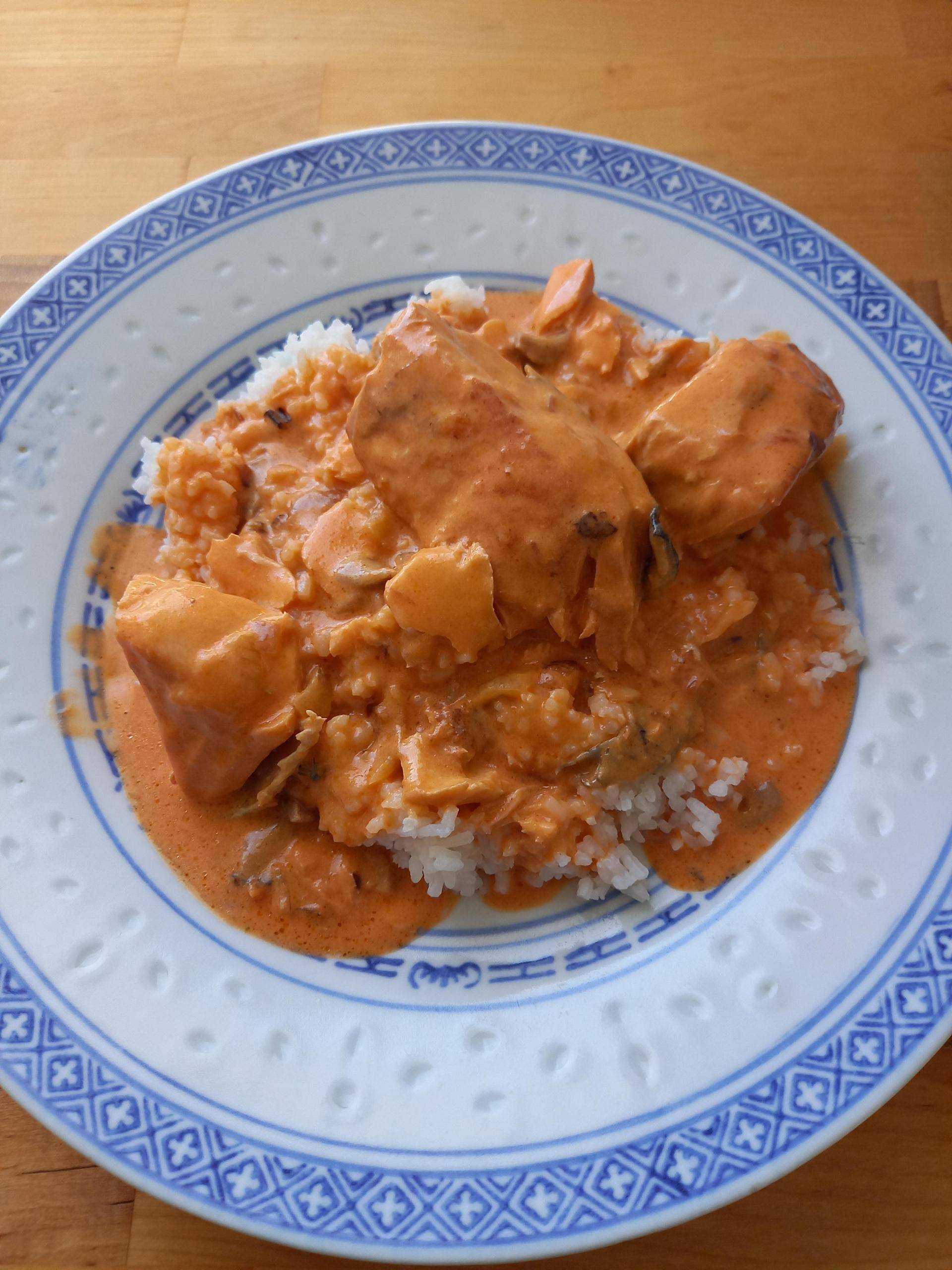 Saumon sauce rose - Recette Cookeo | Moulinex