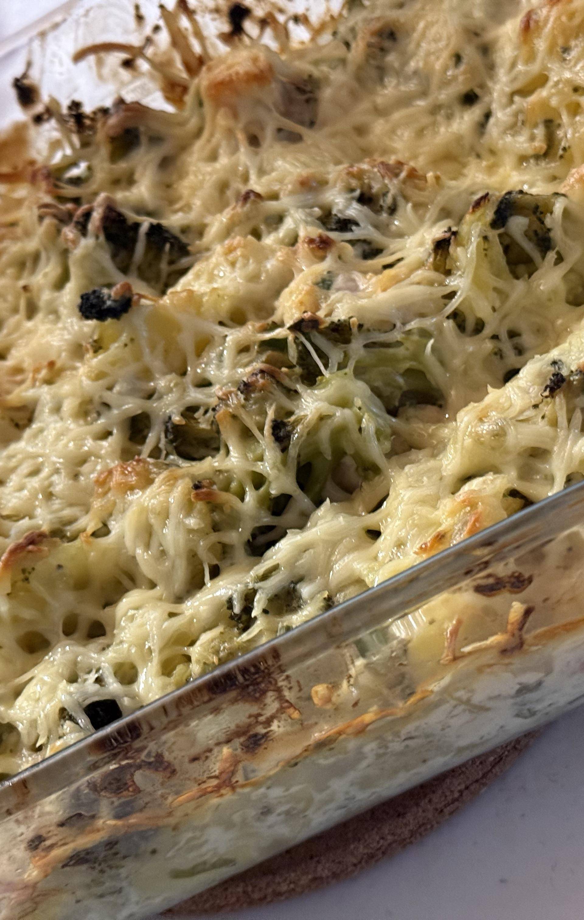 Gratin brocoli, saumon et pommes de terre au Cookeo puis au four - Recette Cookeo 10in1 | Moulinex