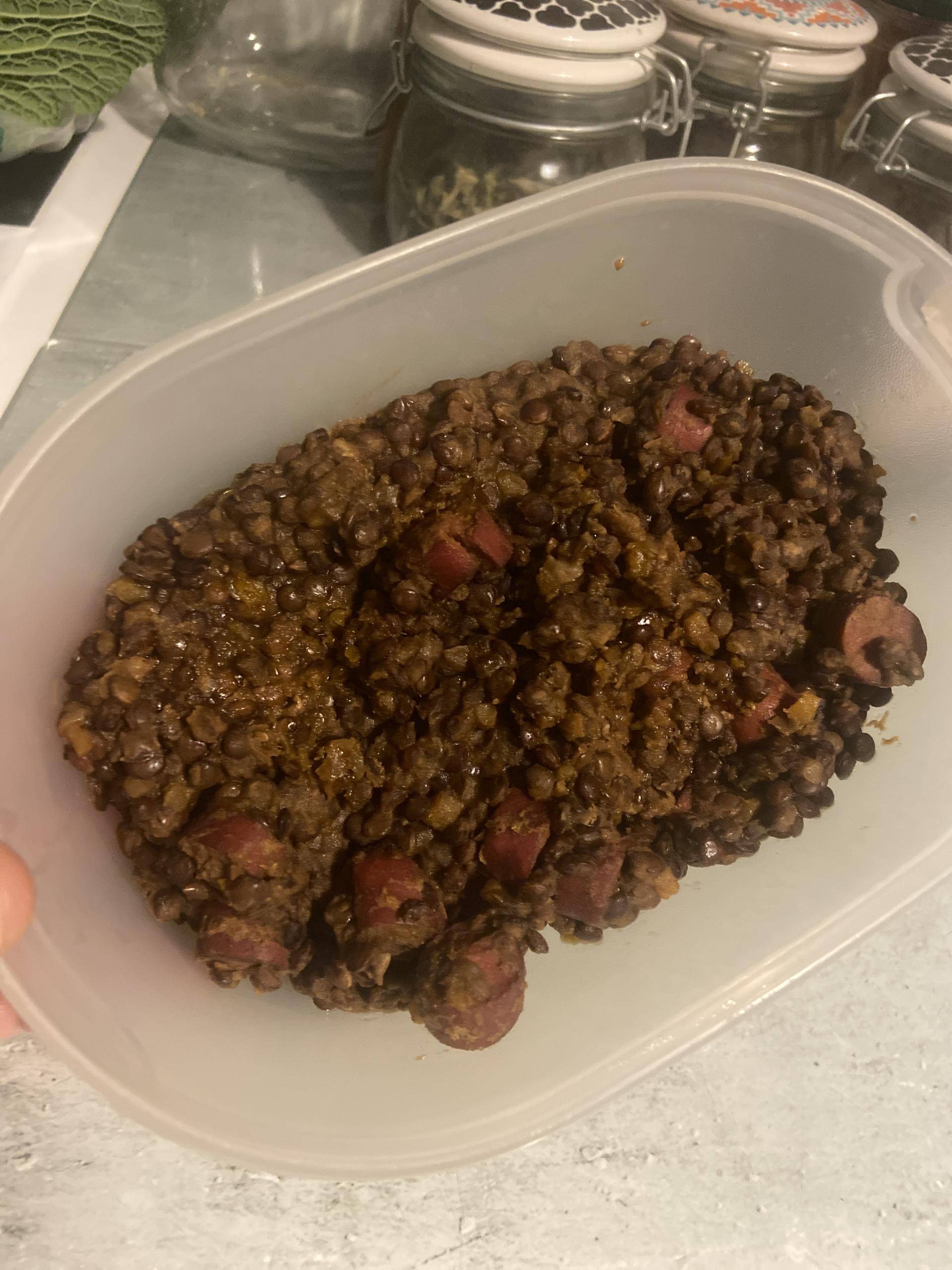 Lentilles knacki de poulet - Recette Cookeo V3 | Moulinex