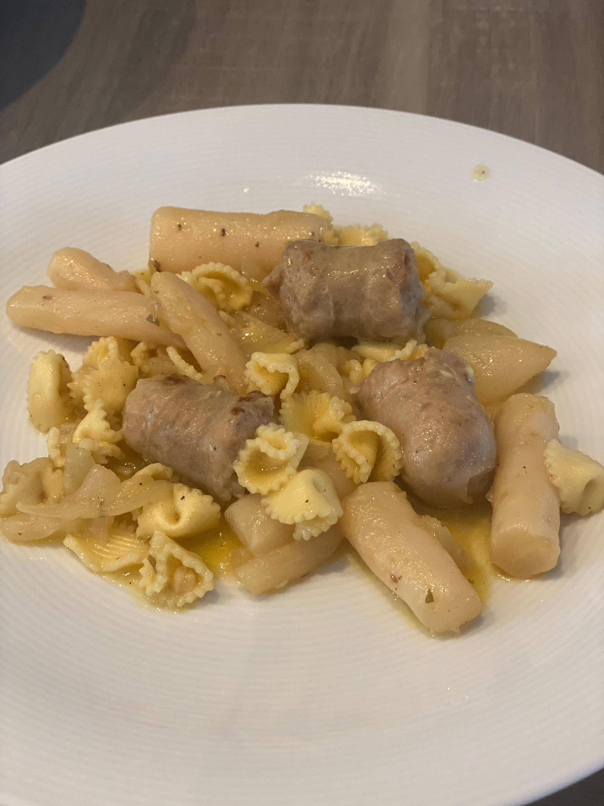 Saucisses pâtes salsifis - Recette Cookeo V3 | Moulinex