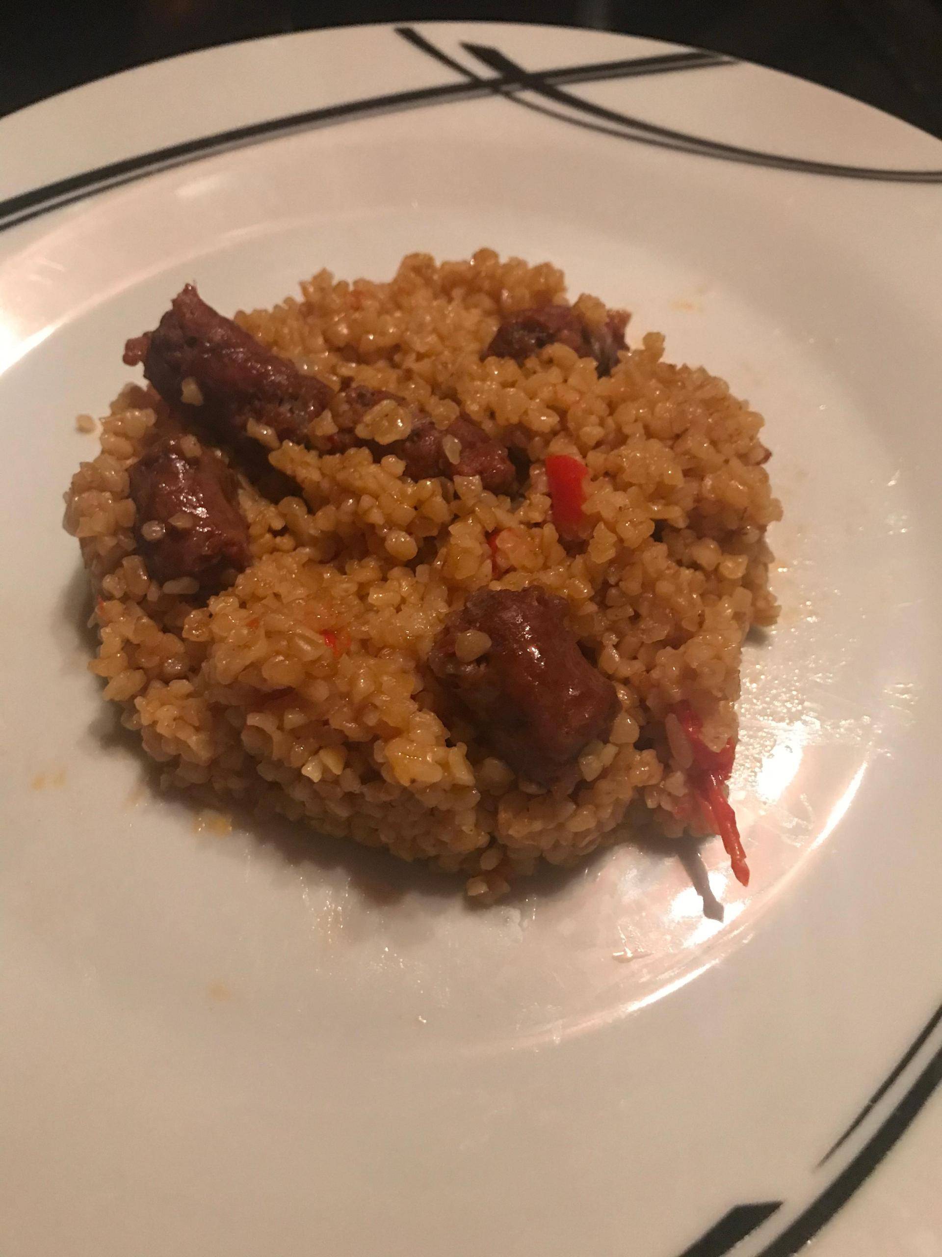 Boulgour merguez poivron - Recette Cookeo | Moulinex