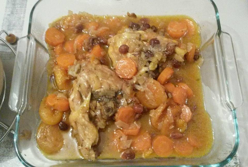 Tajine de poulet abricots-raisins secs - Recette Cookeo | Moulinex