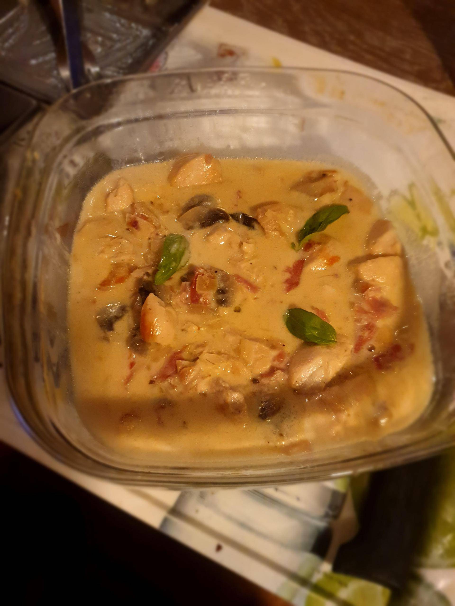 Poulet au morbier et bacon - Recette Cookeo | Moulinex
