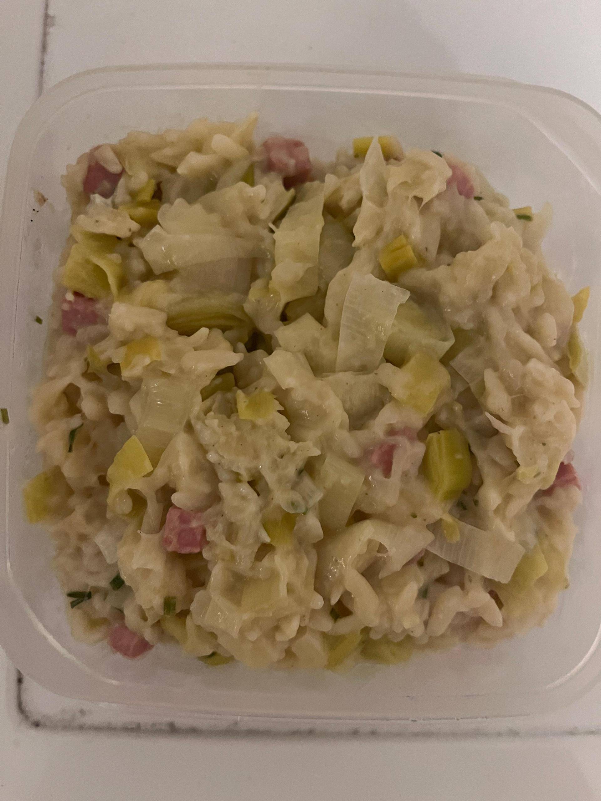Orzo aux poireaux et jambon - Recette Companion Connect XL | Moulinex