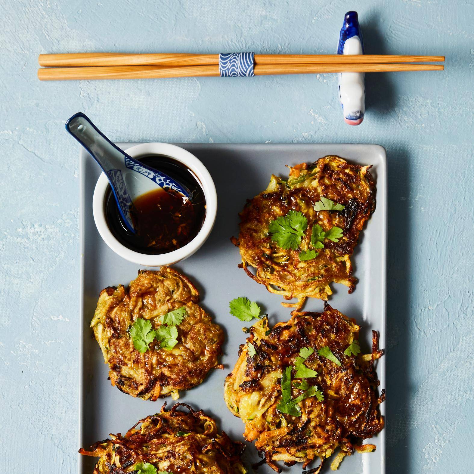Pancakes de légumes - Recette Companion | Moulinex