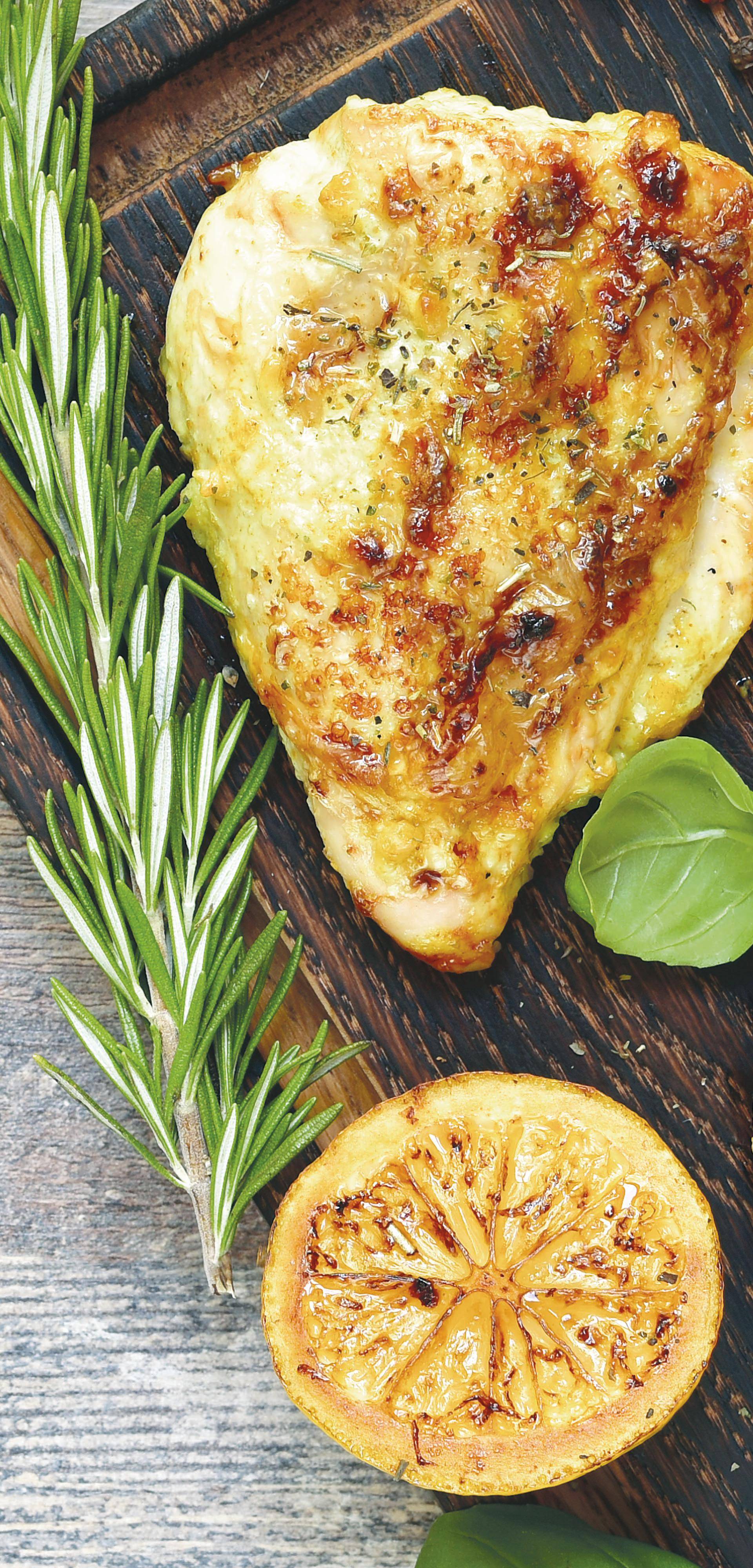 Gegrilde kip op Griekse wijze - Recette Easy Fry Max | Moulinex