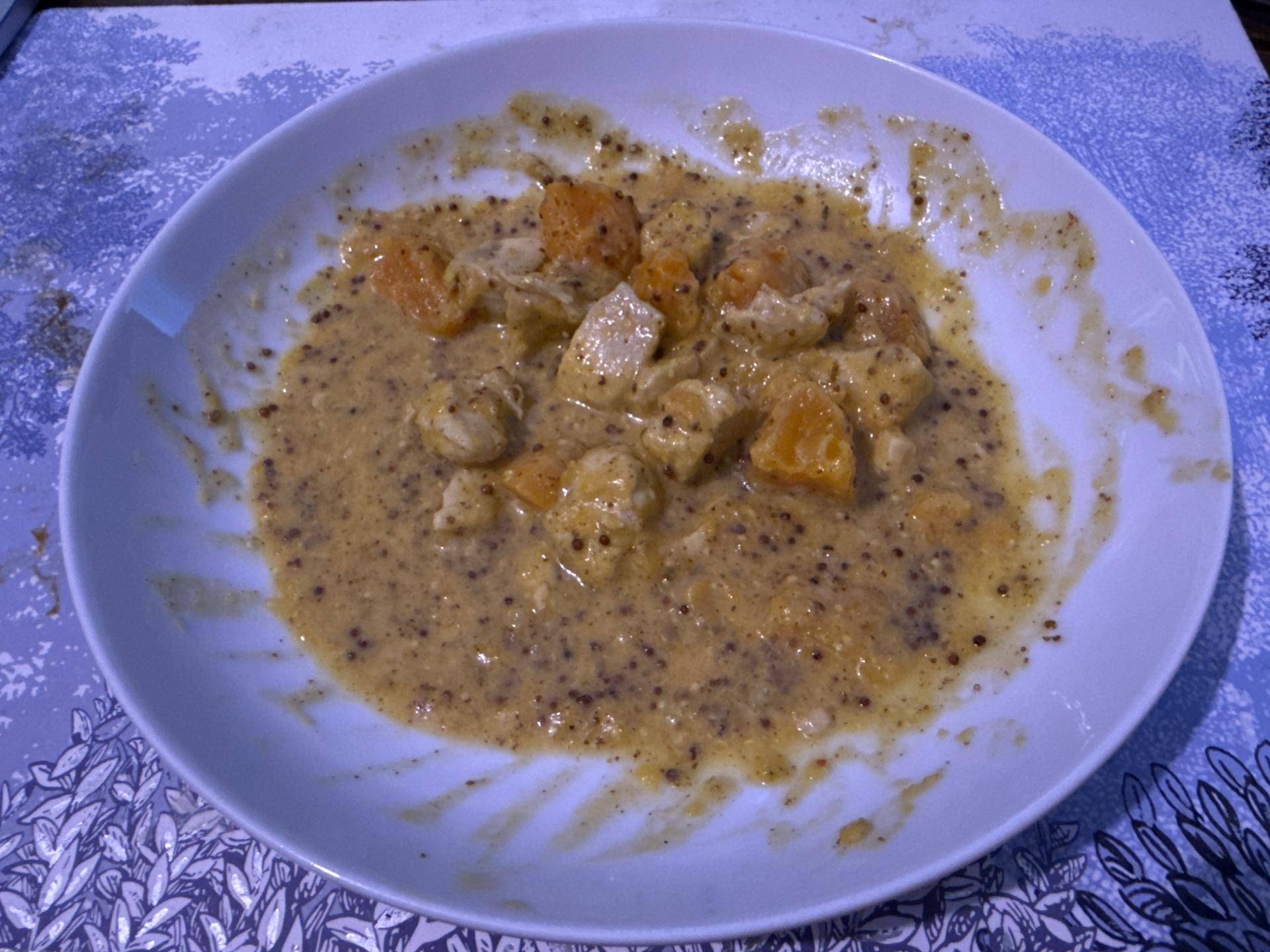 Poulet Moutarde à l'Ancienne et Patates Douces - Recette Cookeo 10in1 | Moulinex