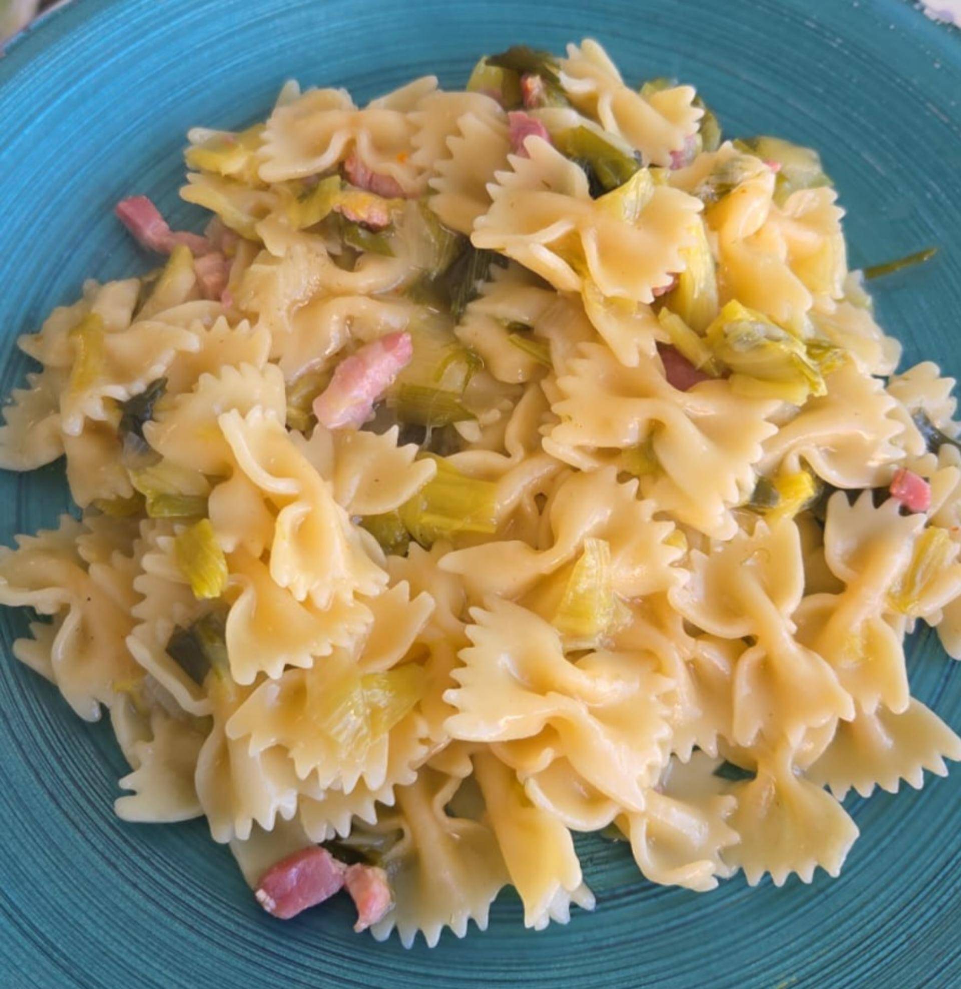 Pâtes, poireaux, lardons - Recette Cookeo 9in1 | Moulinex