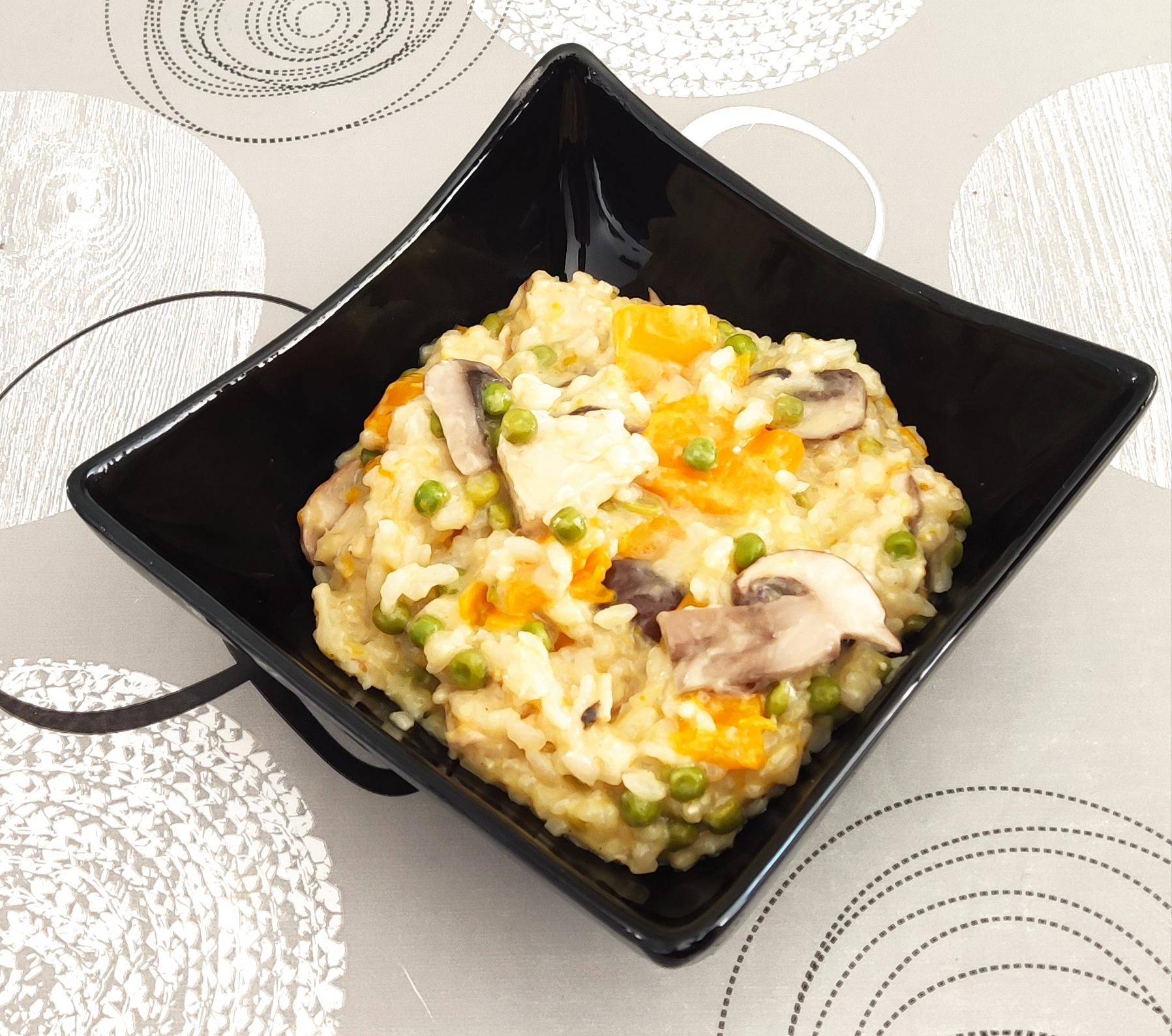 Risotto d'automne au poulet - Recette Companion XL | Moulinex