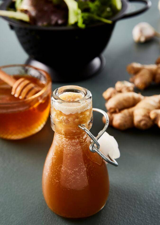 Vinaigrette épicée au miel - Recette Blend up | Moulinex
