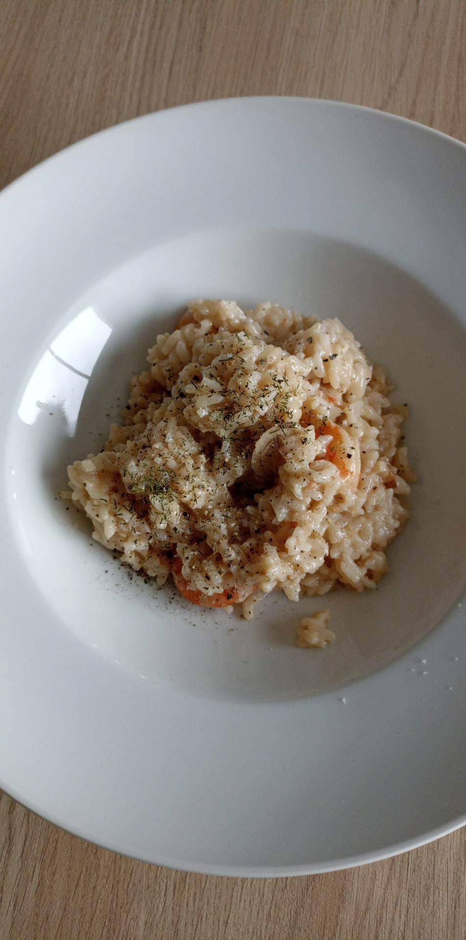 Risotto crevettes roses citron vert et lait de coco - Recette Cookeo | Moulinex