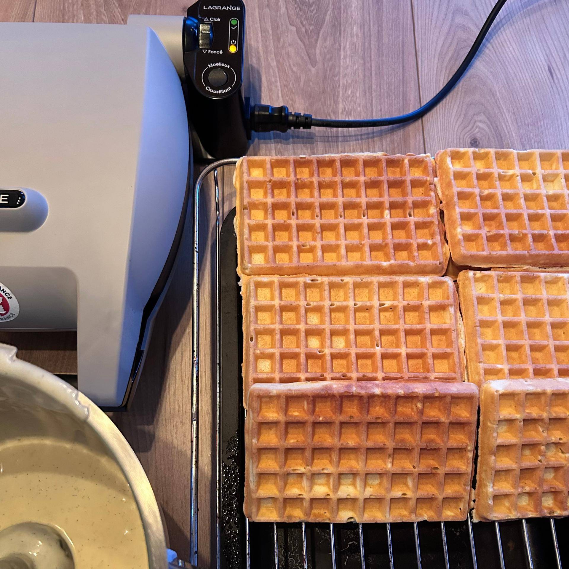 Gaufres croustillantes rapide - Recette Companion Connect XL | Moulinex