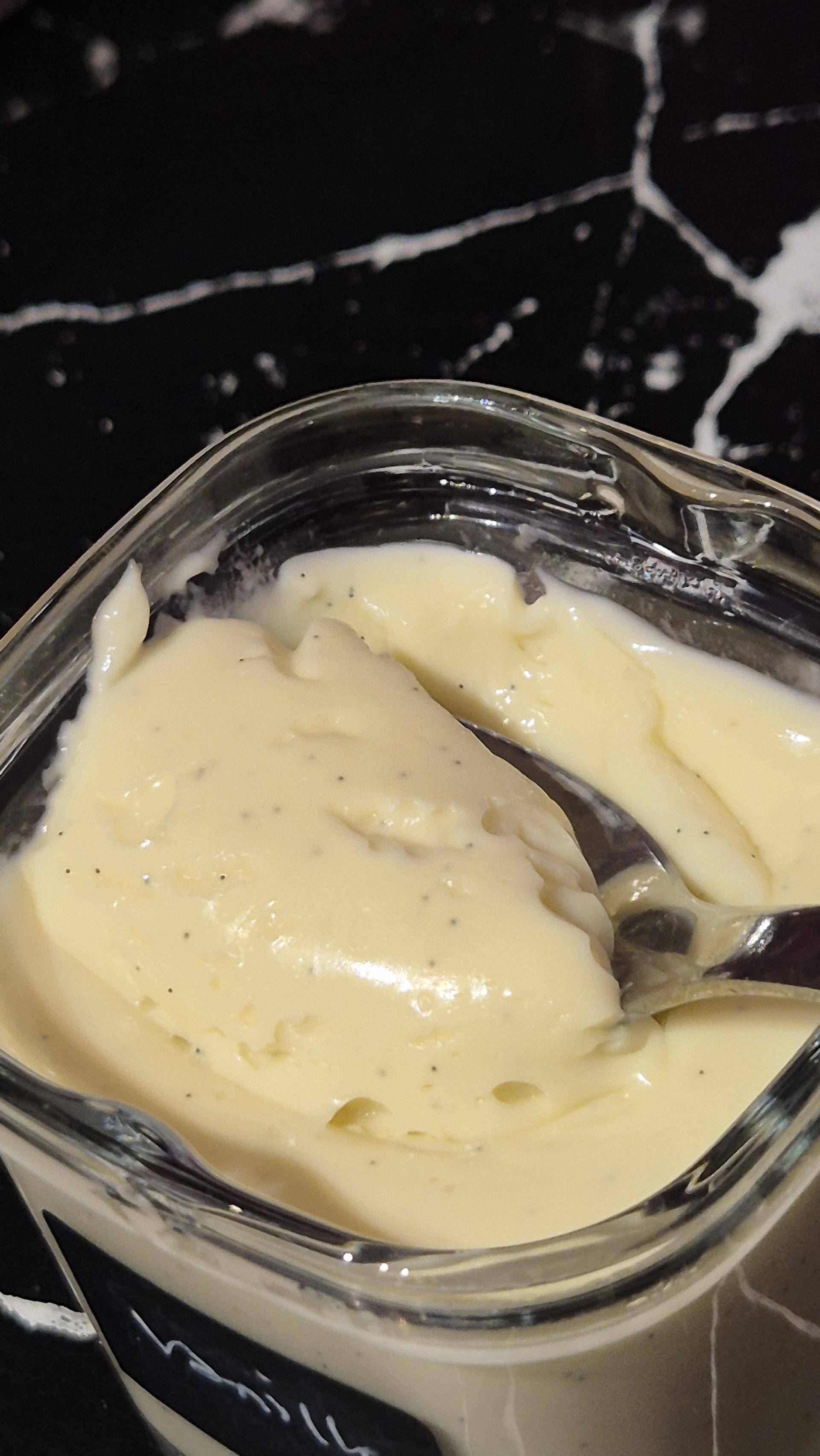 Crèmes desserts vanille mont blanc ou la Laitière - Recette Cookeo Infinity Autostir | Moulinex