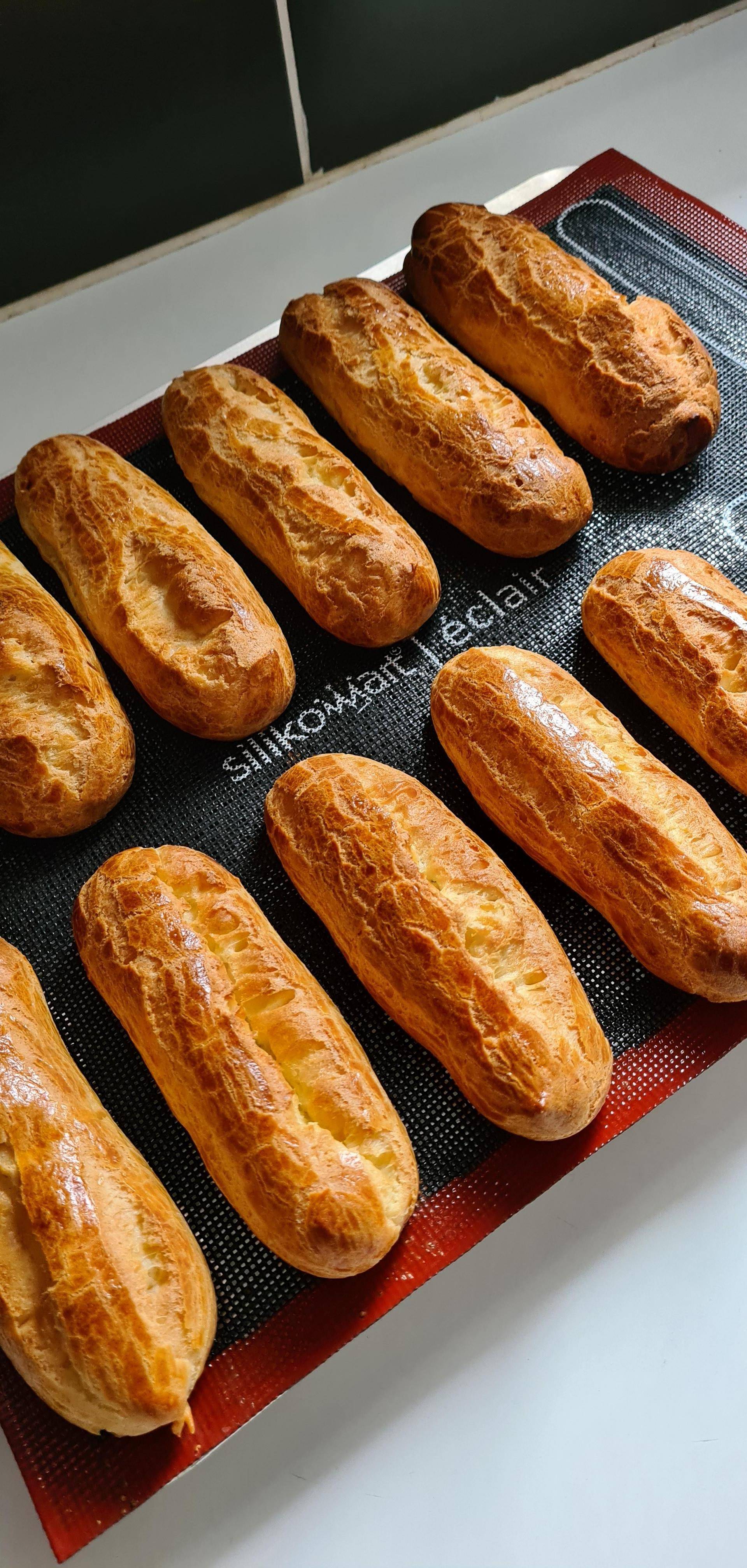 Eclairs met vanille - Recette Companion | Moulinex