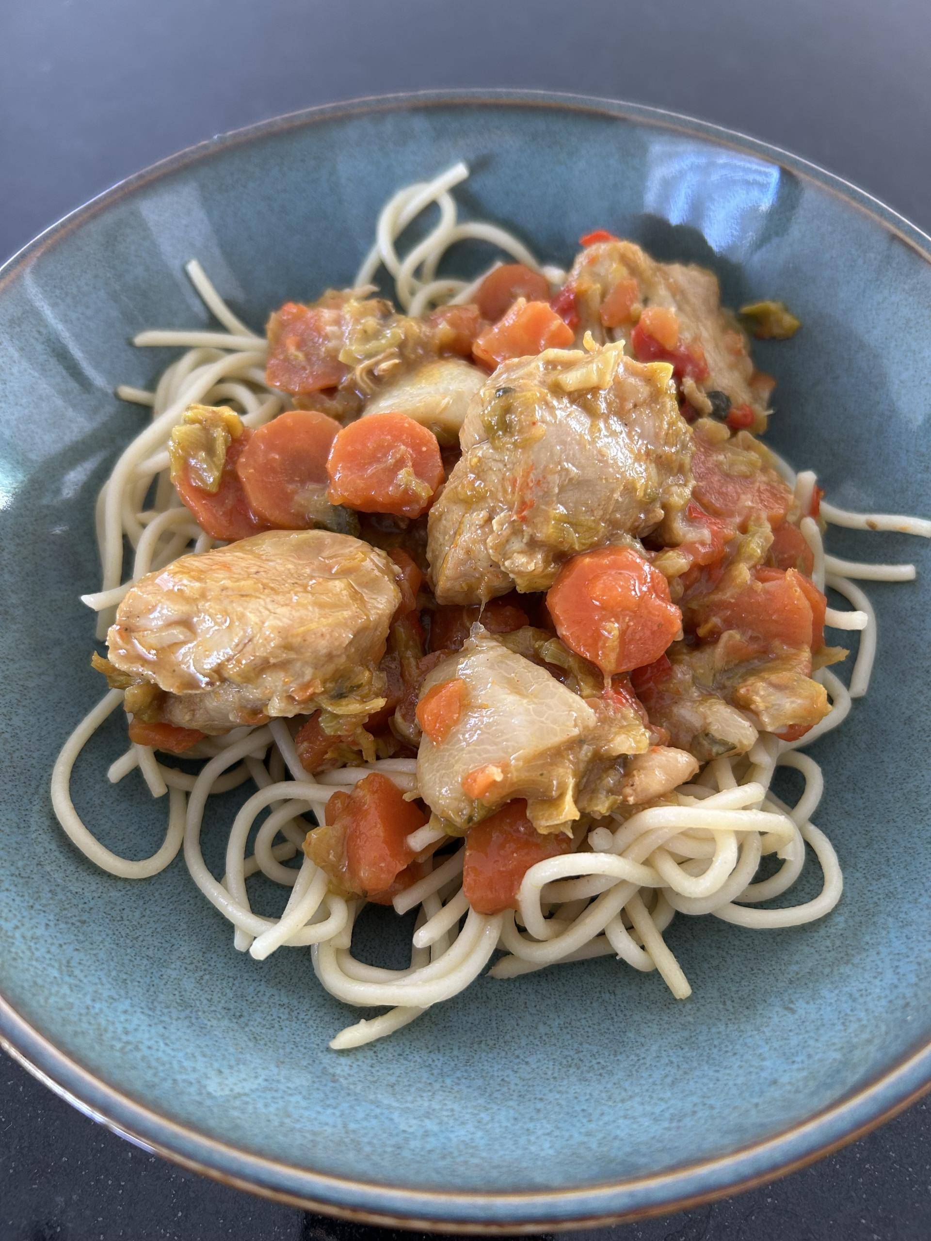 Filets de poulet aux légumes - Recette Cookeo | Moulinex