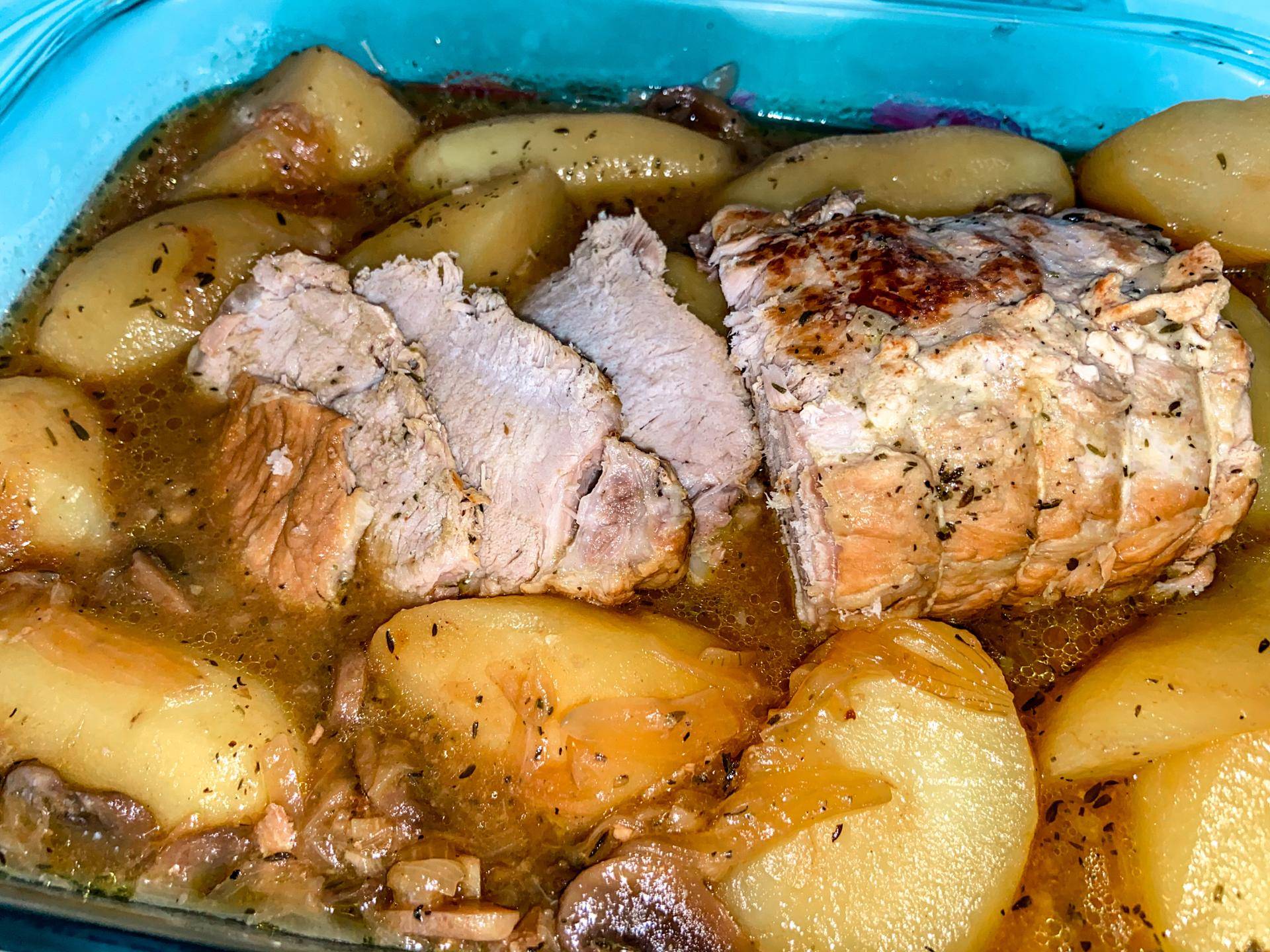 Rôti de porc moutarde au miel - Recette Cookeo V3 | Moulinex