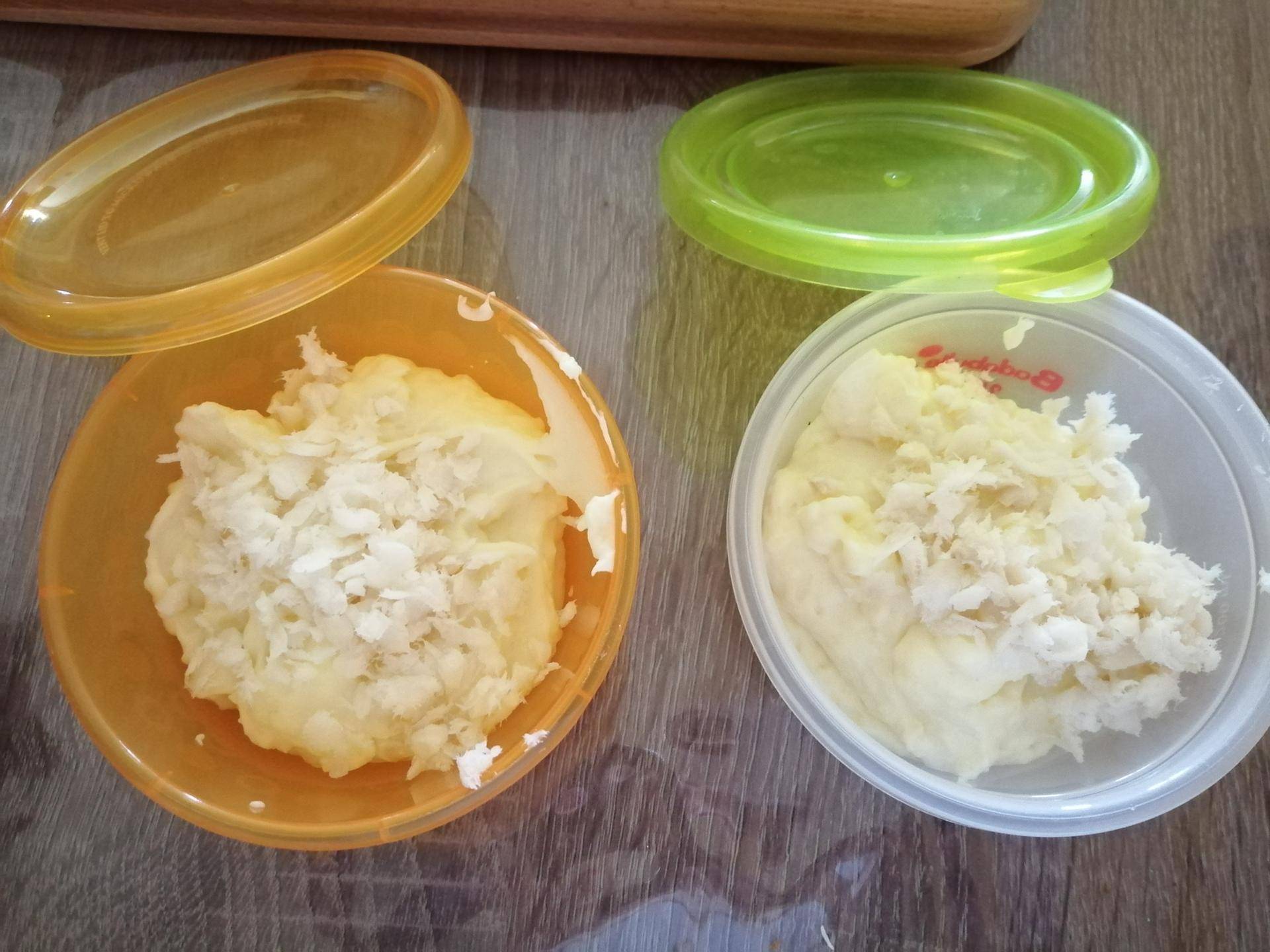 Recette bébé 9 mois purée de pommes de terre au fromage blanc et églefin - Recette Cookeo | Moulinex