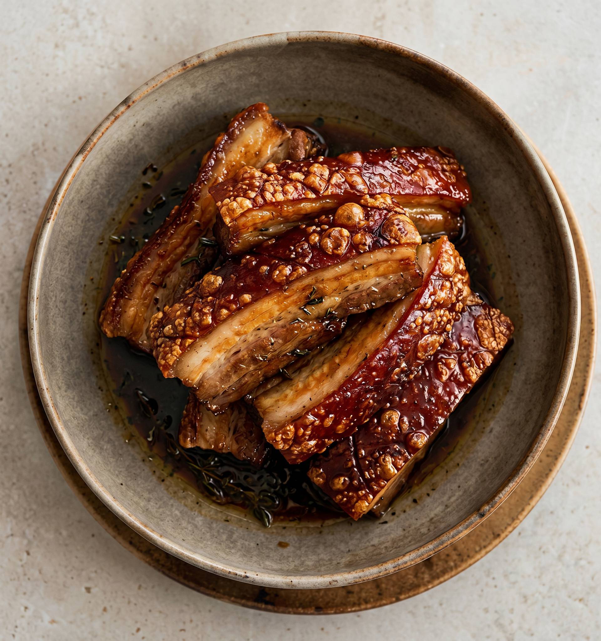 Pork belly croustillant - Recette Easy Fry Max | Moulinex