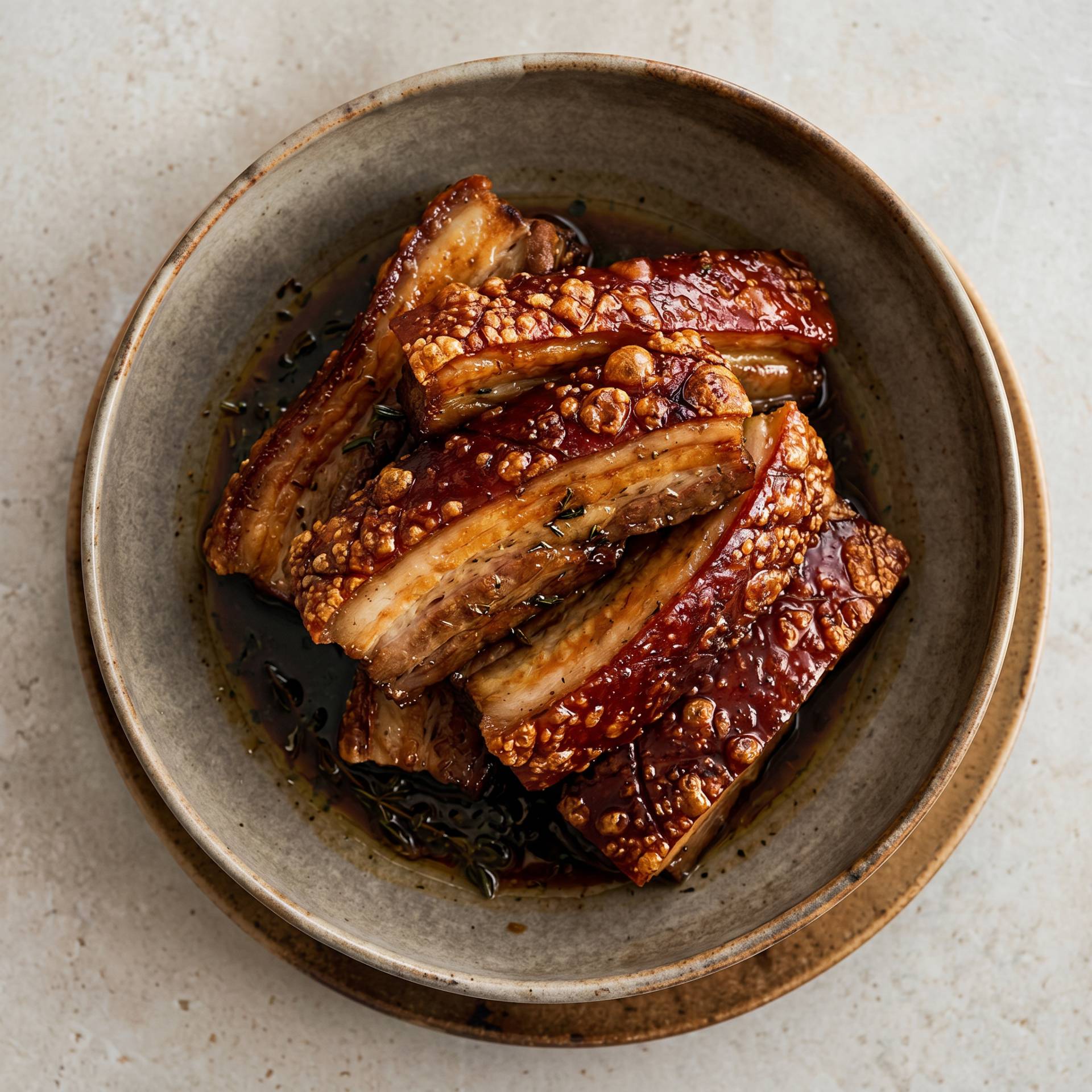 Pork belly croustillant - Recette Easy Fry Max | Moulinex