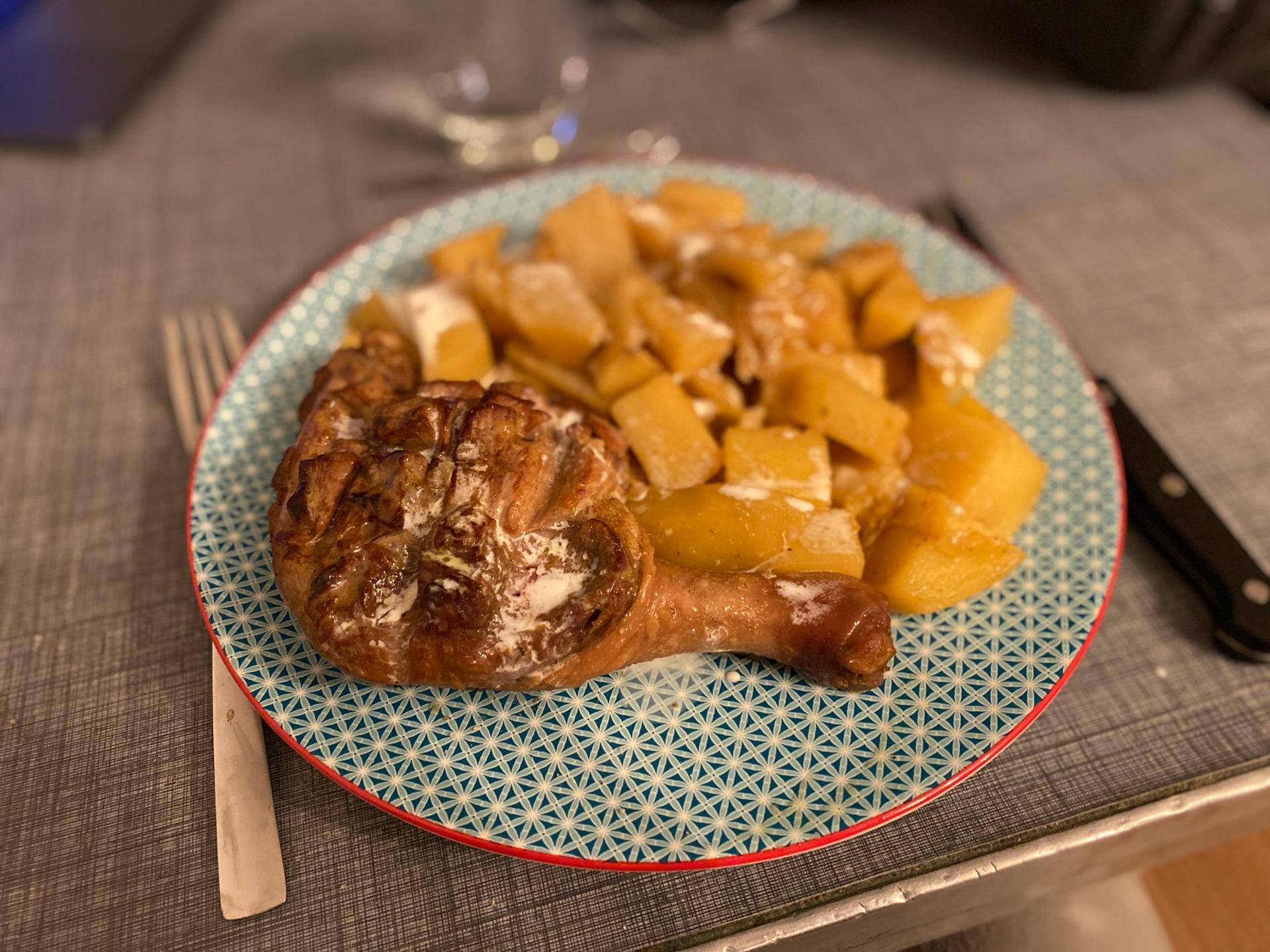 Cuisse de canard au miel et ses pommes de terre - Recette Cookeo | Moulinex