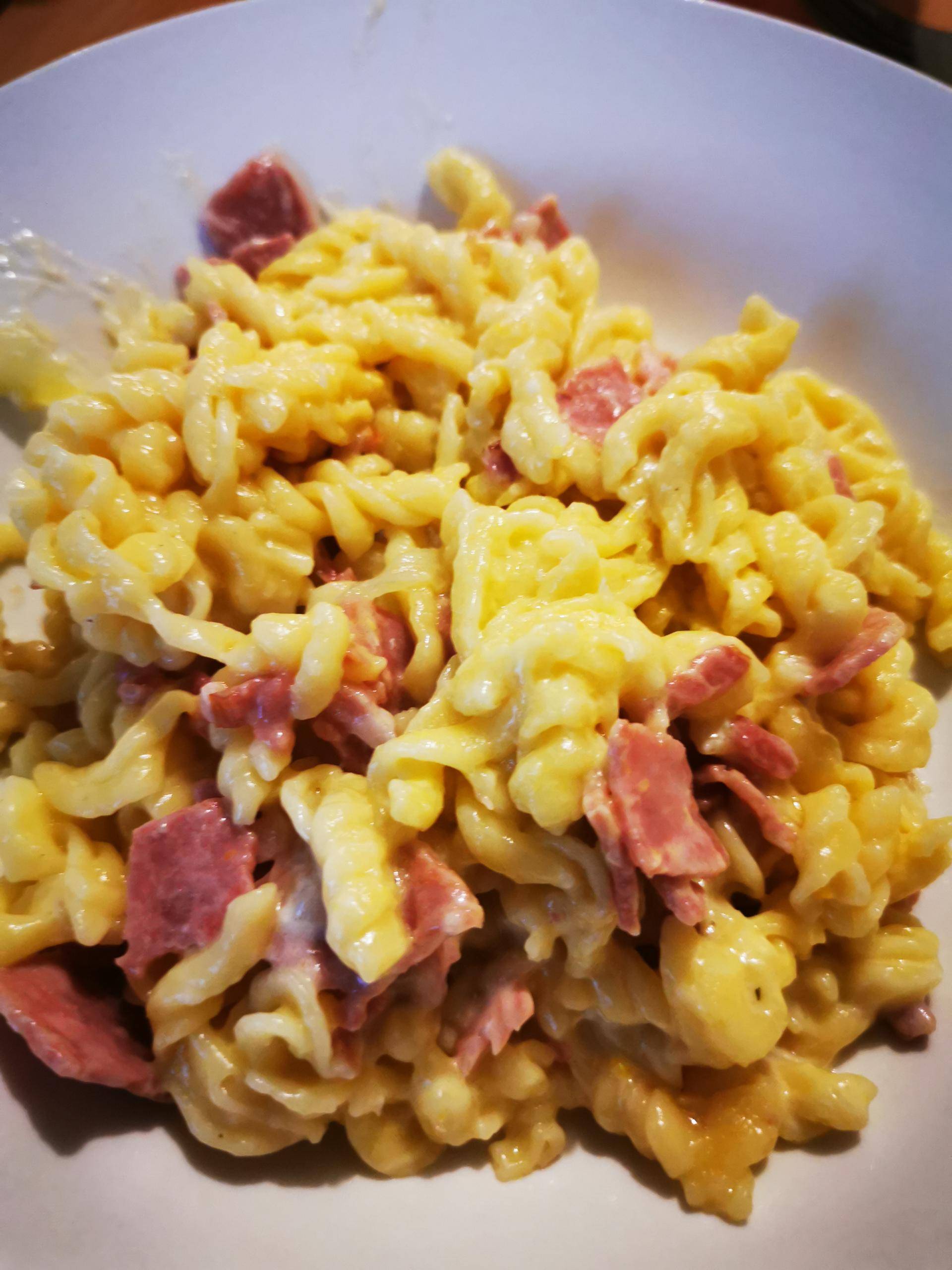 Fusilli lardon jambon - Recette Cookeo | Moulinex