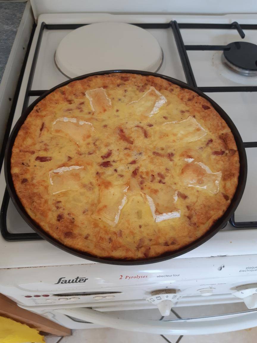 Quiche sans pâte au fromage - Recette Companion XL | Moulinex