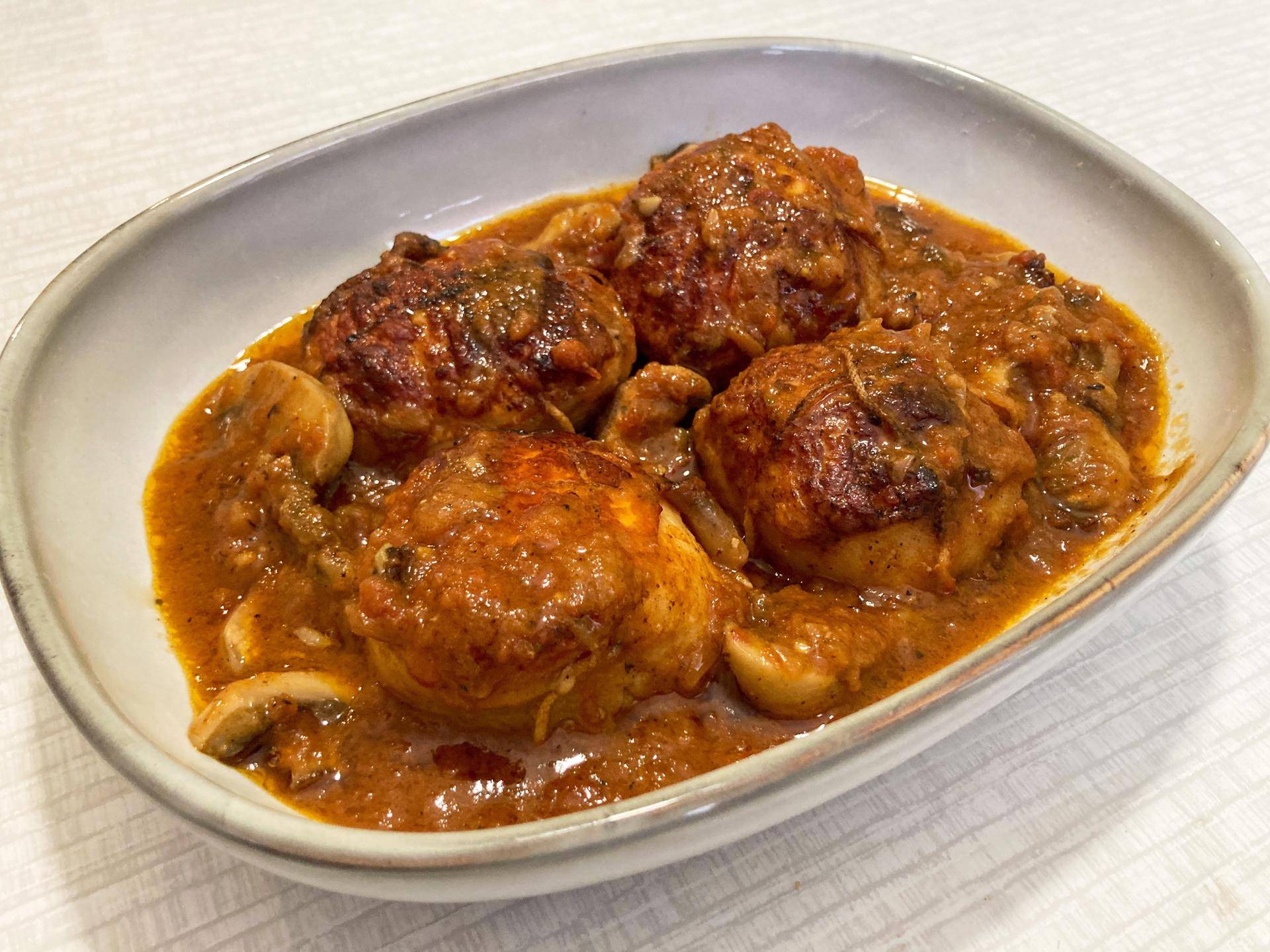Paupiettes de dinde sauce tomate - Recette Cookeo V3 | Moulinex
