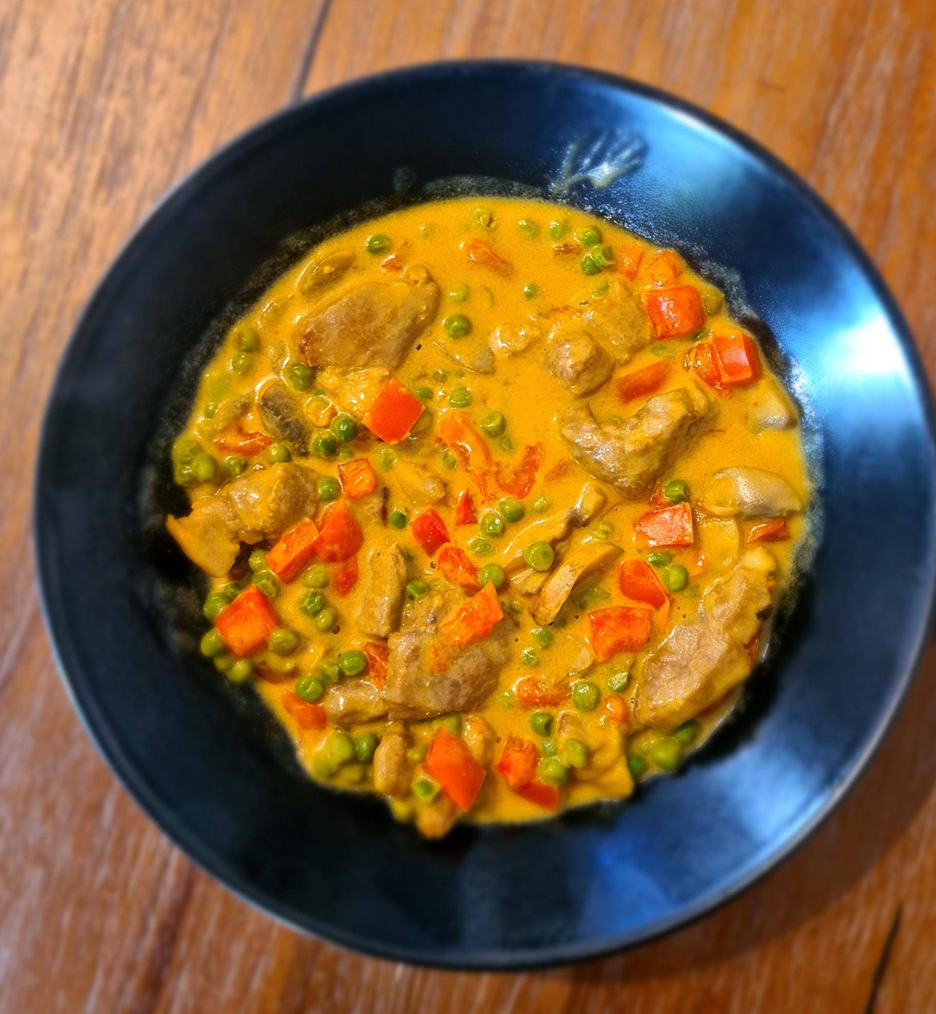 Porc coco aux petits légumes - Recette Cookeo V3 | Moulinex