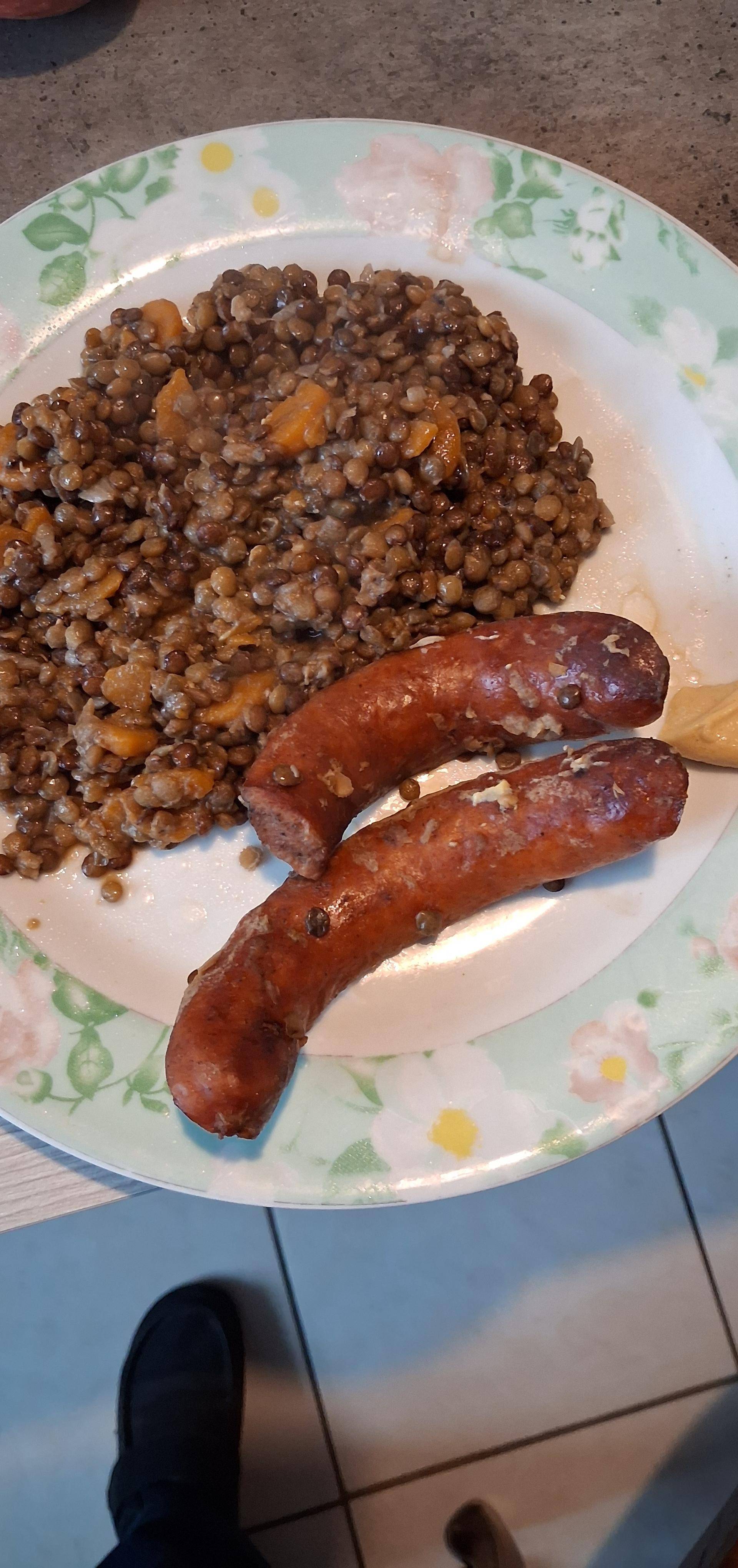 LENTILLES SAUCISSES FUMÉES DE LOLO - Recette Cookeo 9in1 | Moulinex