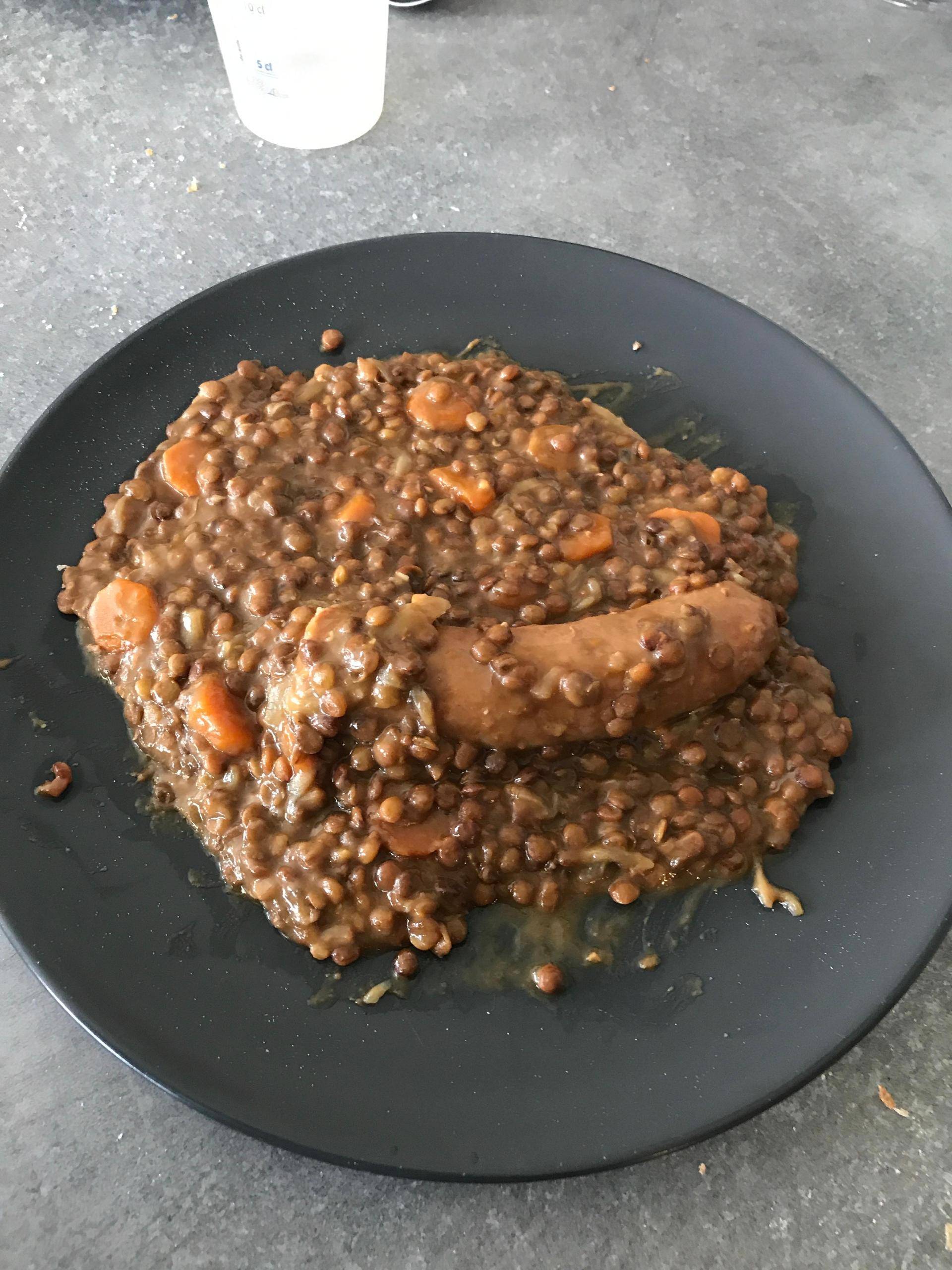Saucisses lentilles Carottes - Recette Cookeo V3 | Moulinex