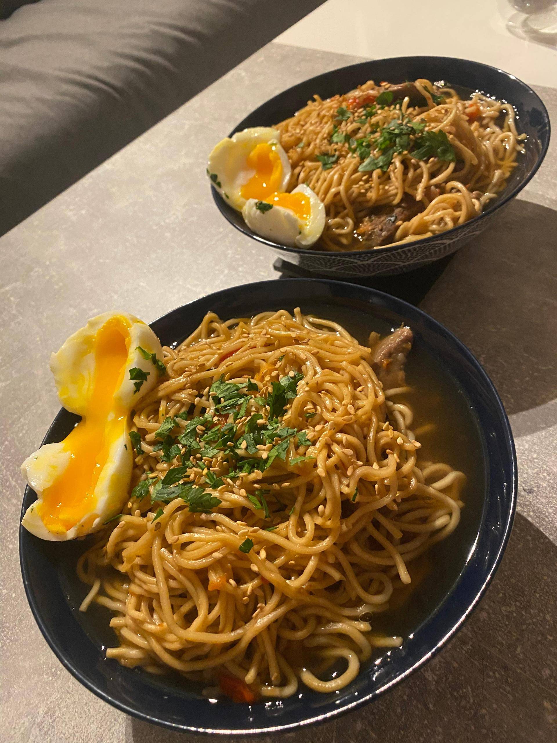 Nouilles chinoises façon Ramen - Recette Cookeo | Moulinex