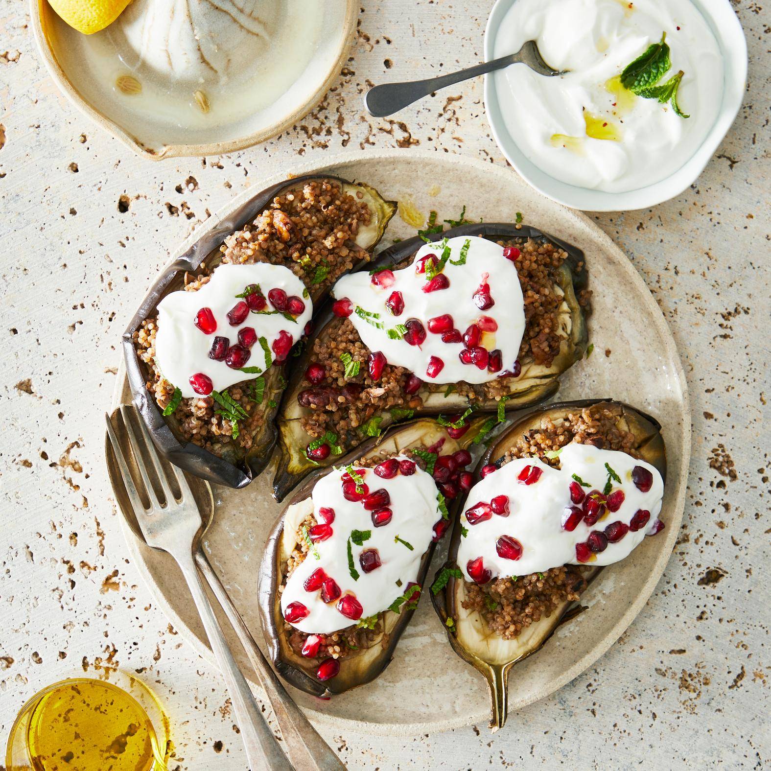 Aubergines au quinoa - Recette Cookeo | Moulinex