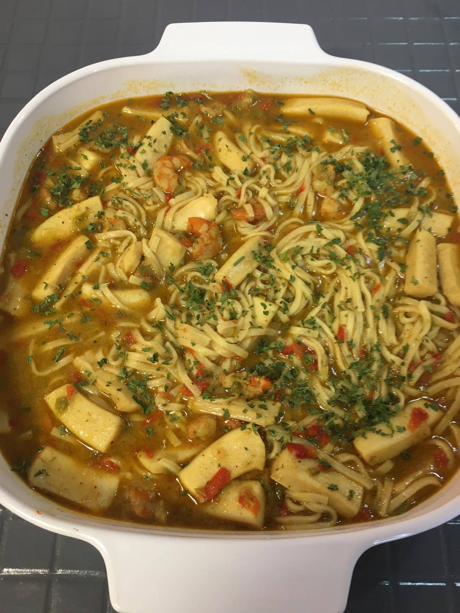 Encornets aux épices et nouilles chinoises - Recette Cookeo | Moulinex