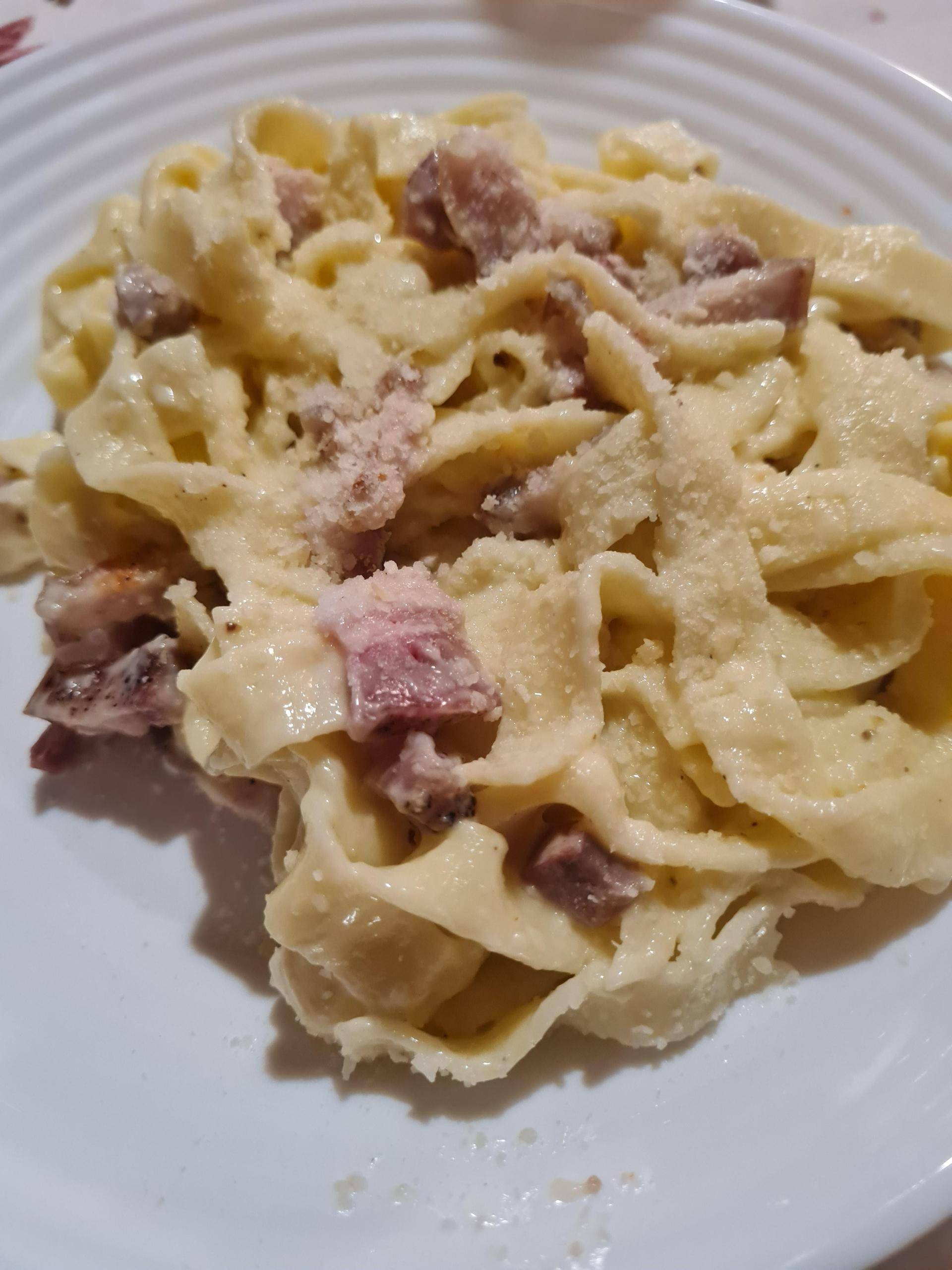 Tagliatelles carbonara - Recette Cookeo | Moulinex