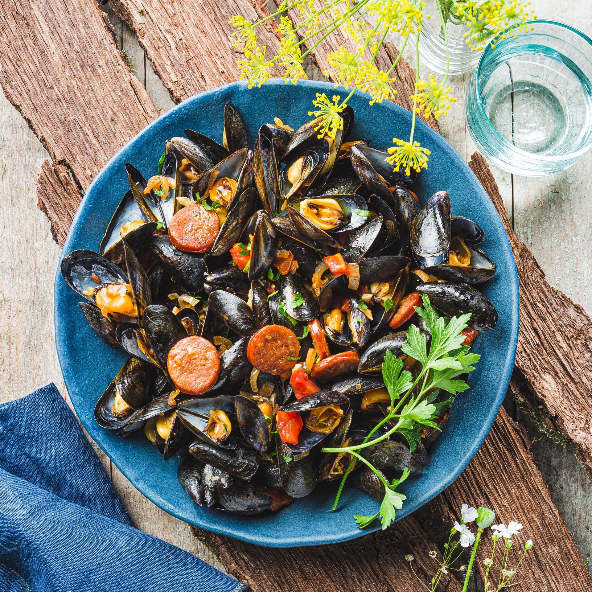 Moules au chorizo - Recette Cookeo | Moulinex