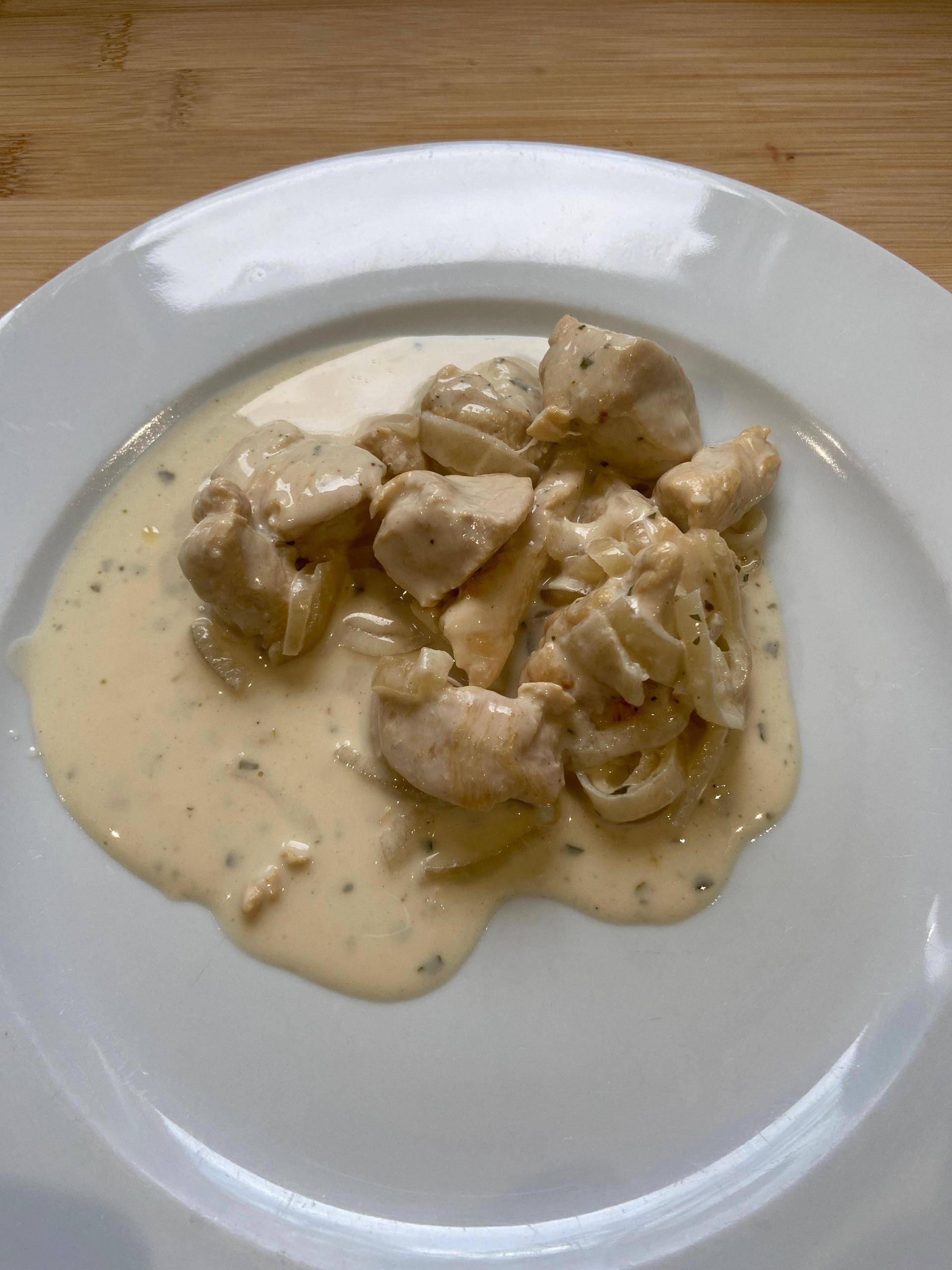 Poulet sauce boursin - Recette Cookeo | Moulinex